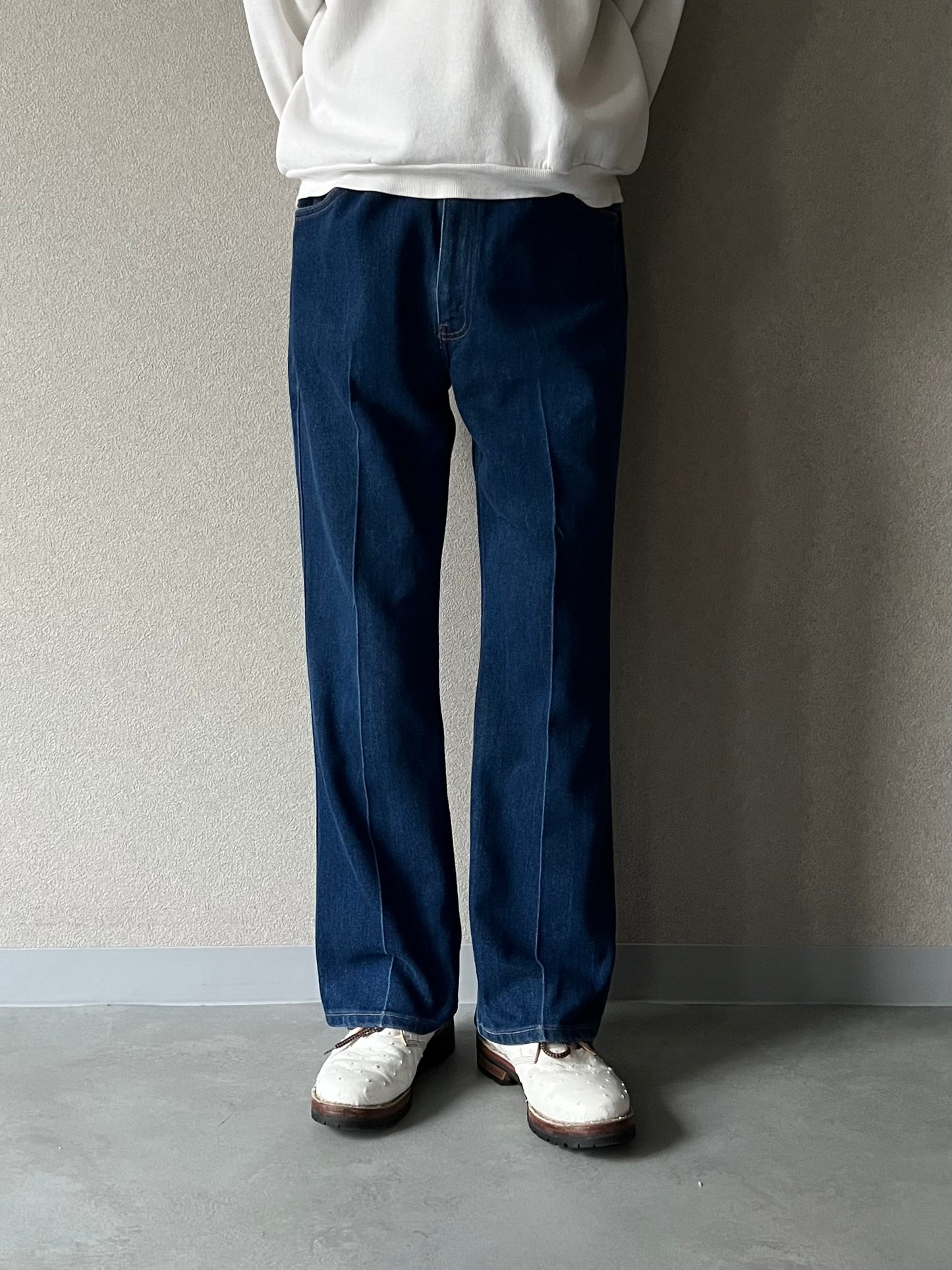 90's Levi's boots cut strech denim pants
