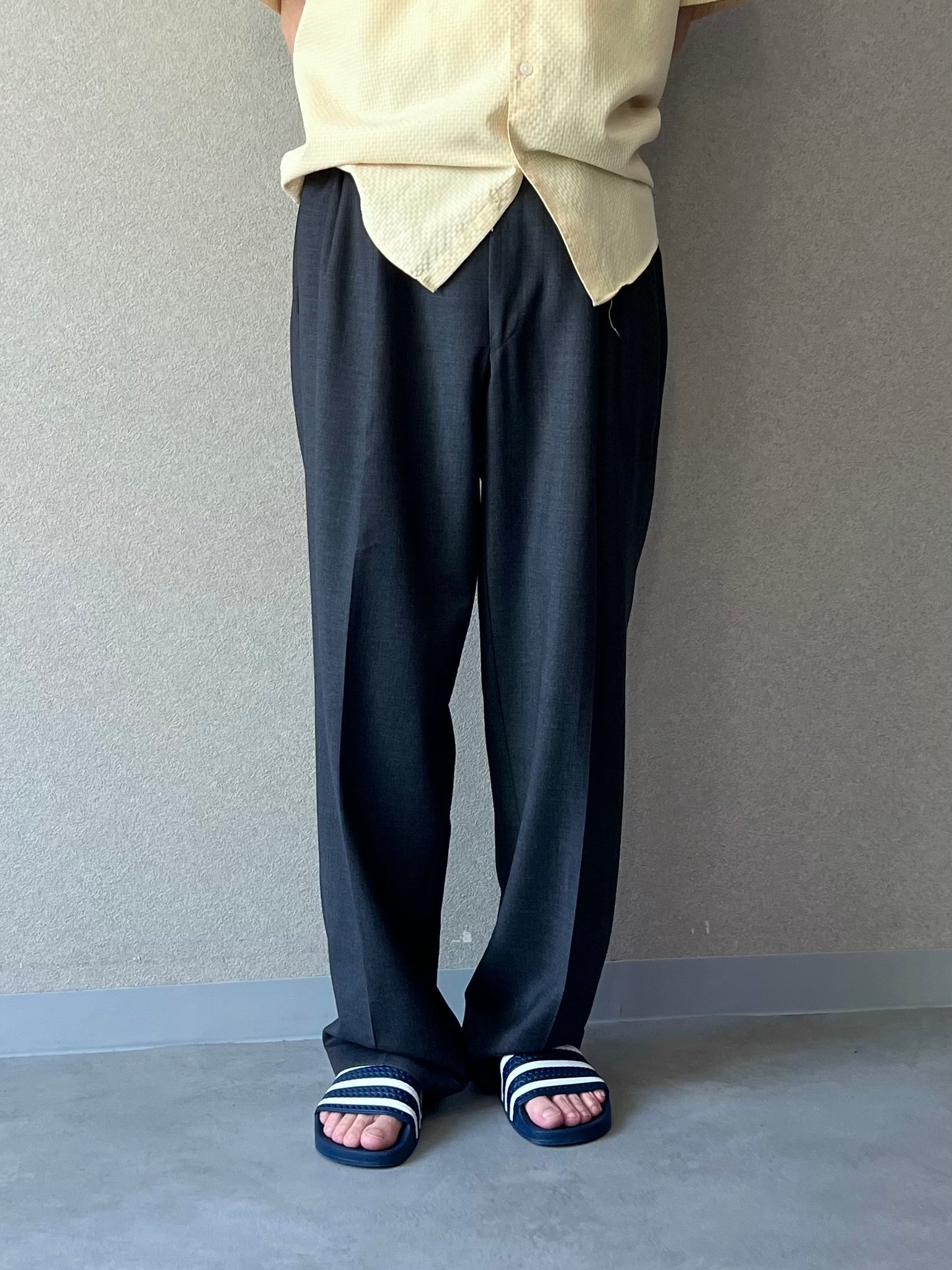 90's LAUREN RALPH LAUREN wool × cashmere slacks “Made in CANADA”