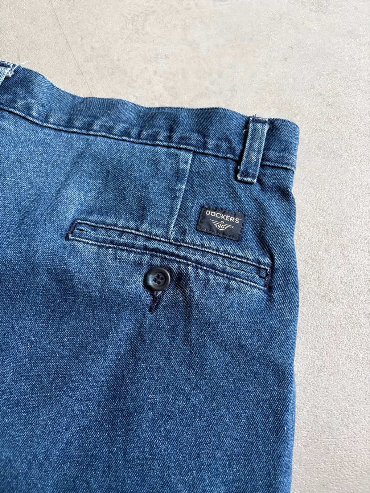 00's DOCKERS denim slacks shorts