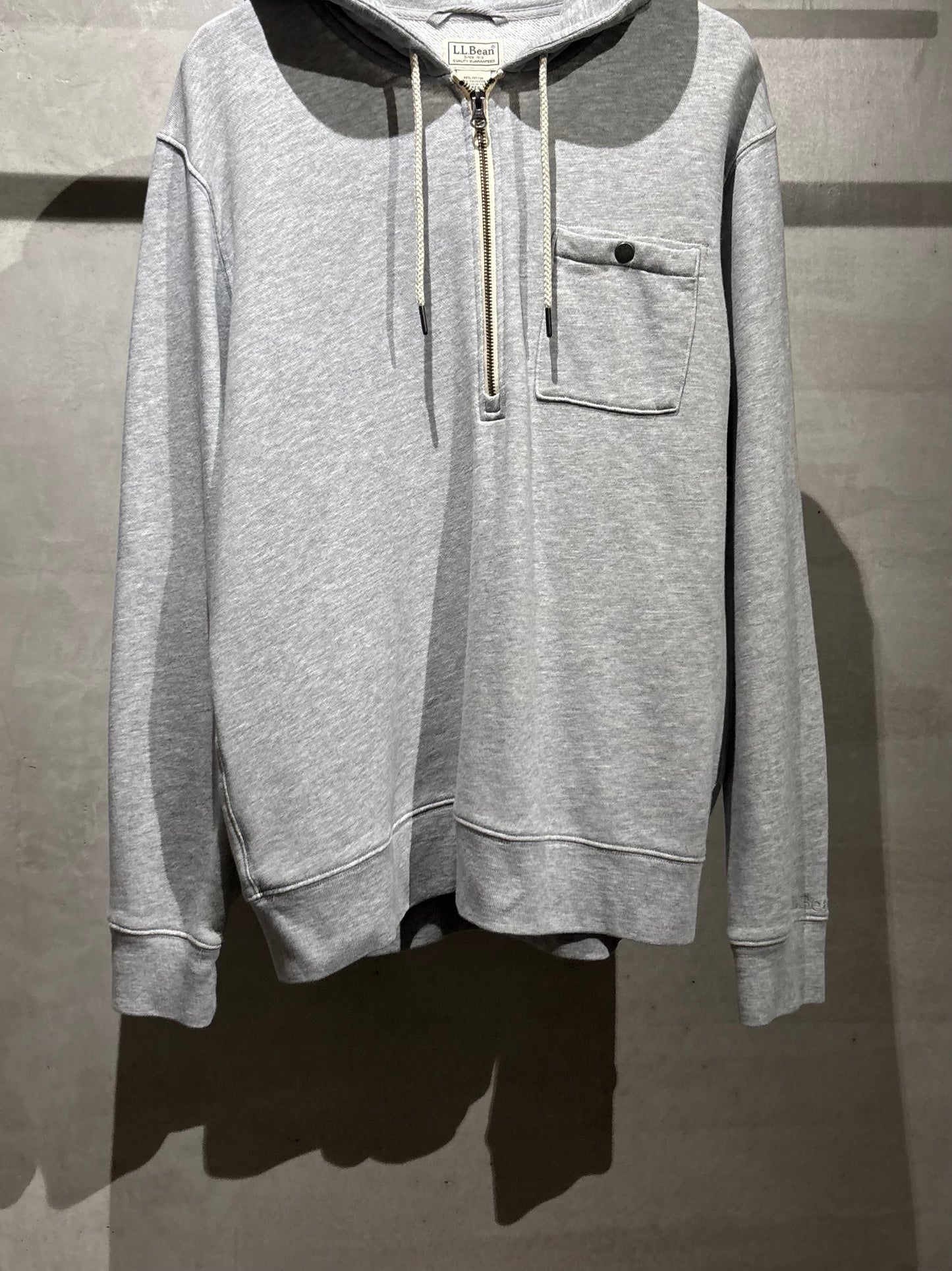 00's L.L.BEAN half zip sweat hoodie