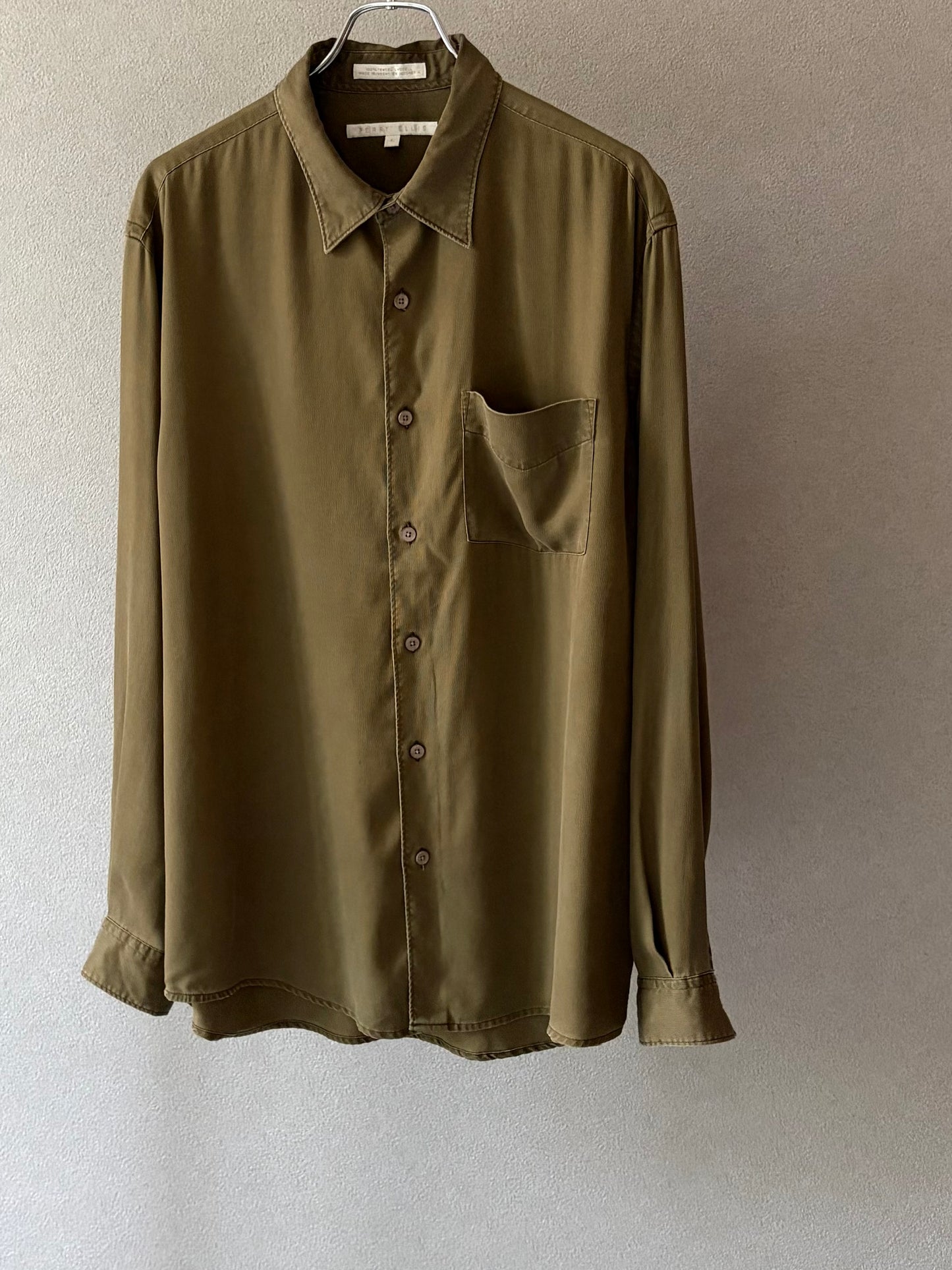 90's PERRY ELLIS pique shirt