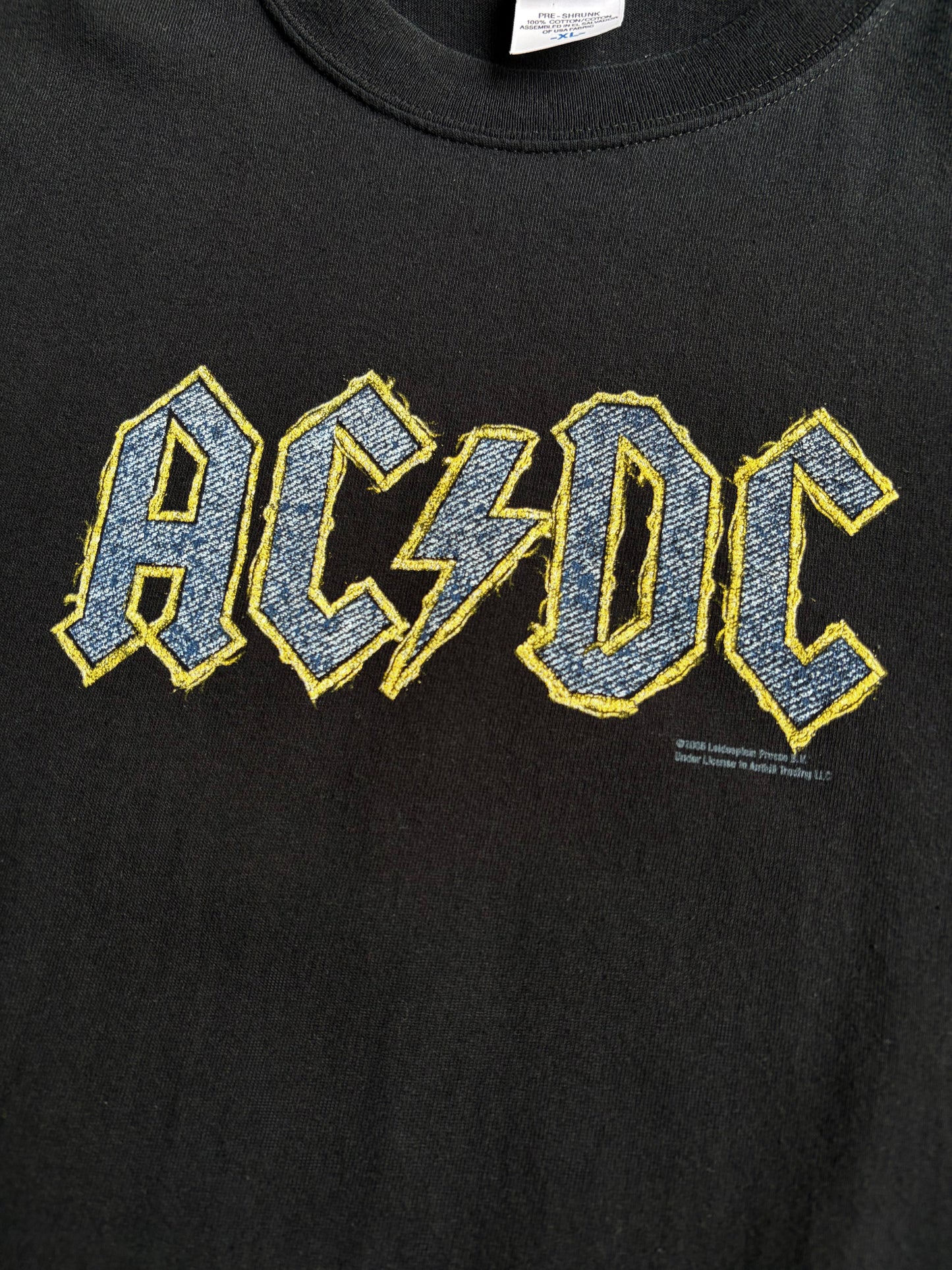 00's AC/DC music t-shirt