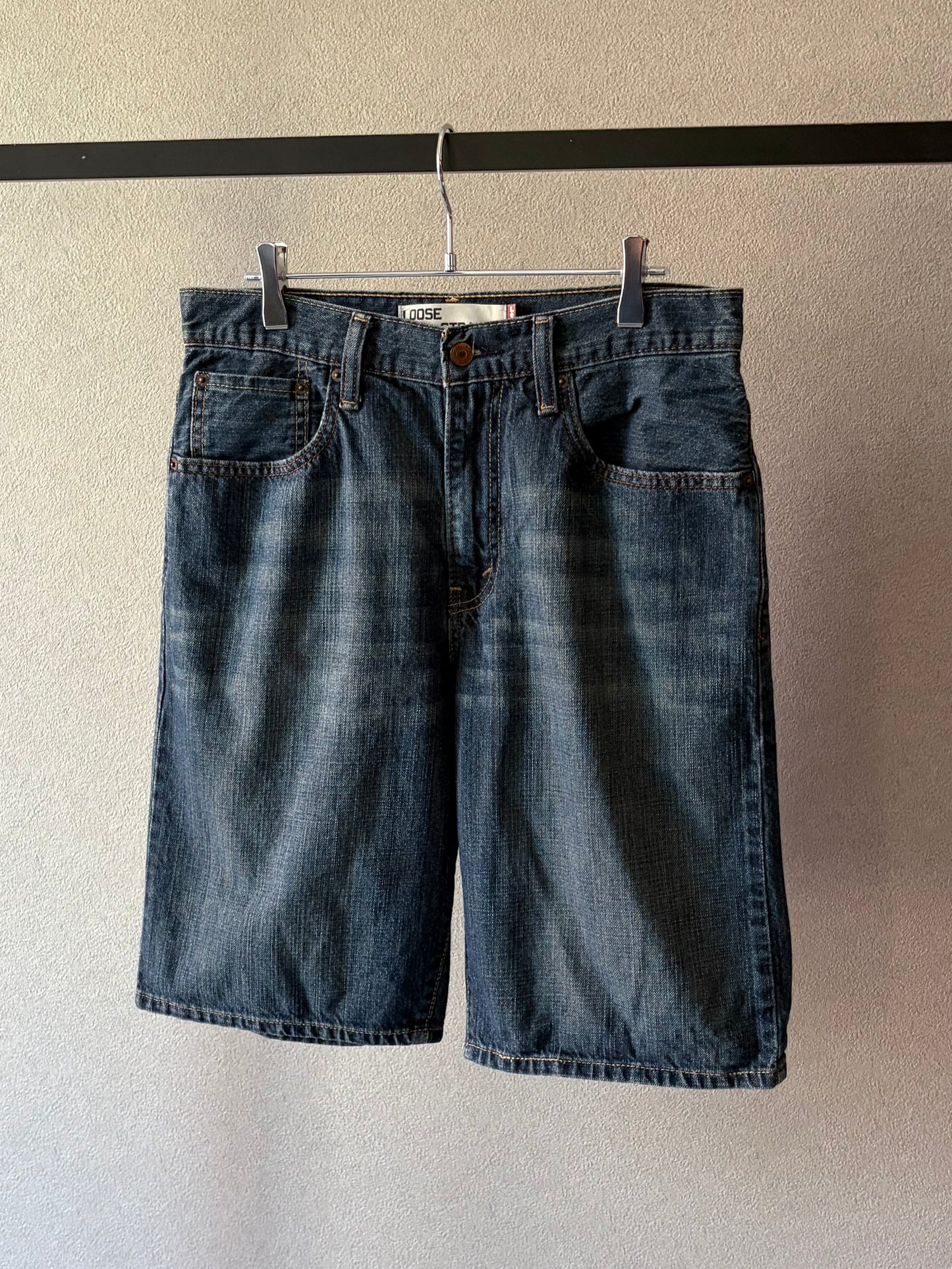 00's Levi's 569 denim shorts