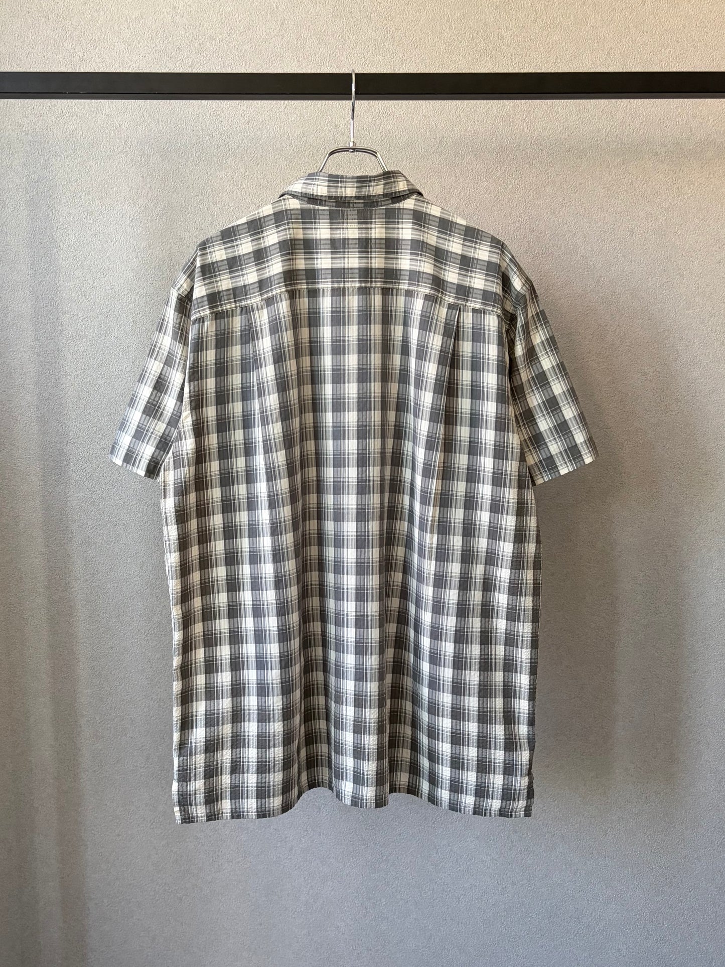 00's patagonia S/S seersucker shirt