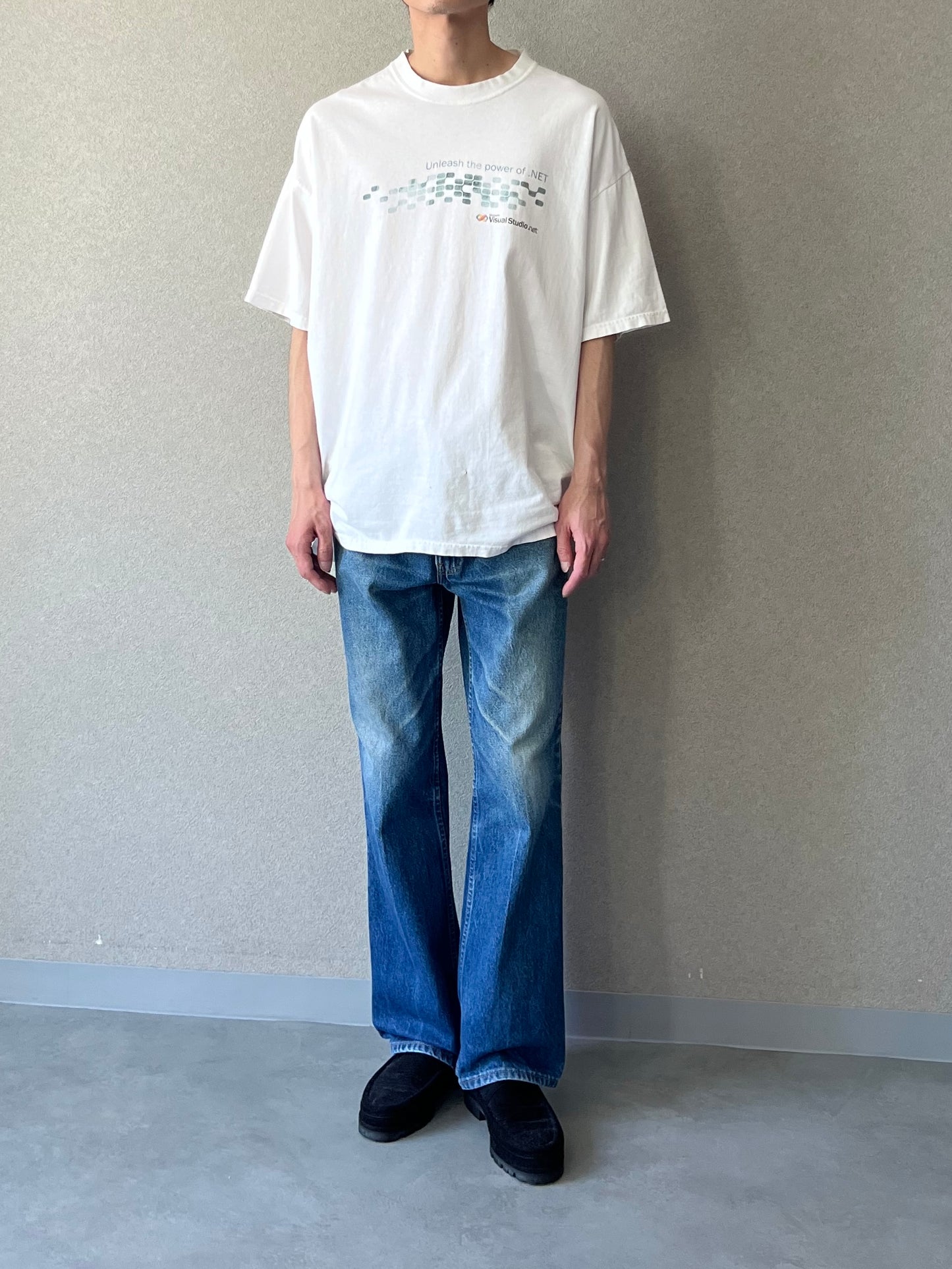 90's〜 Microsoft printed t-shirt