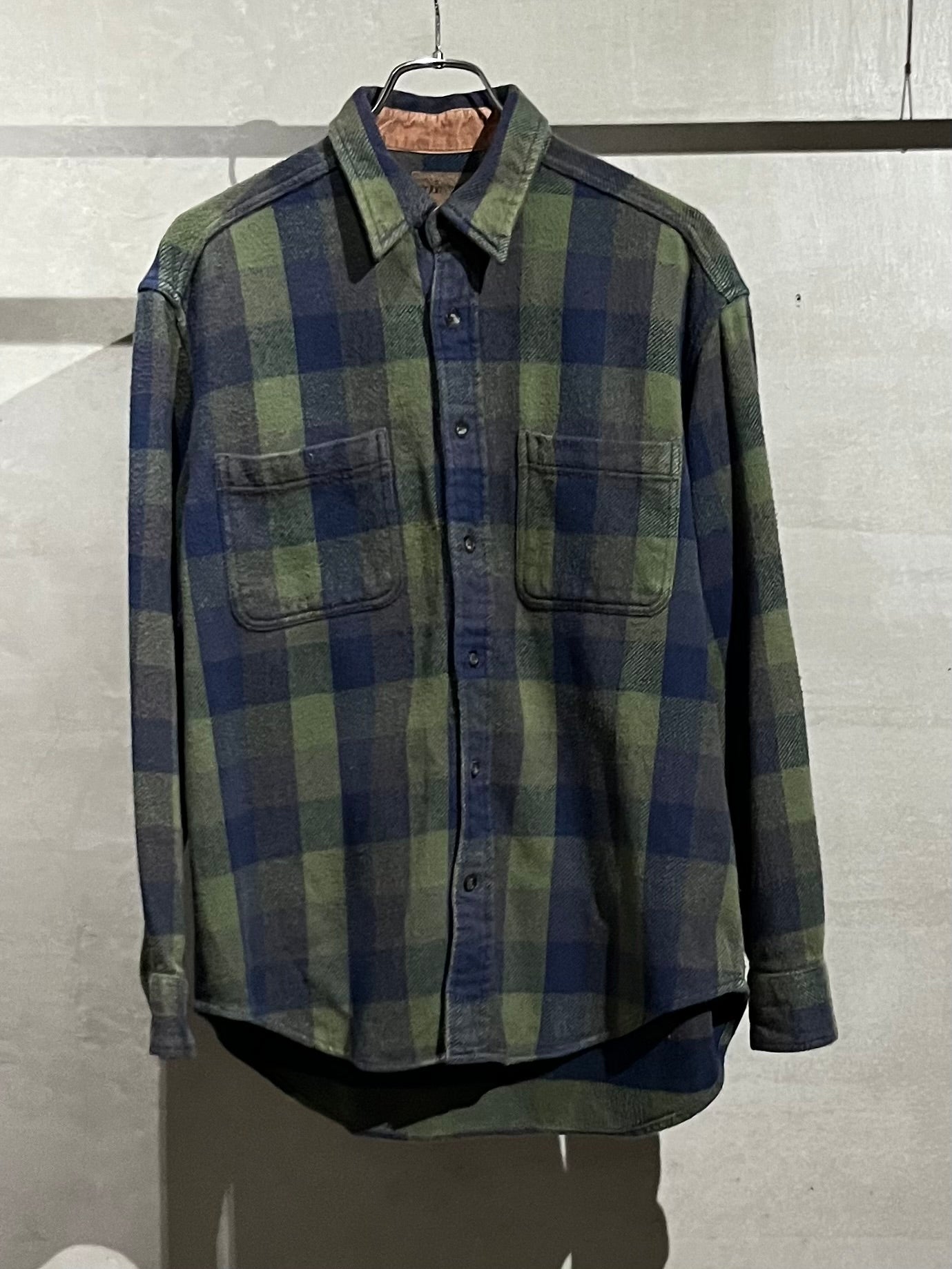 00's ST. JOHN'S BAY flannel shirt