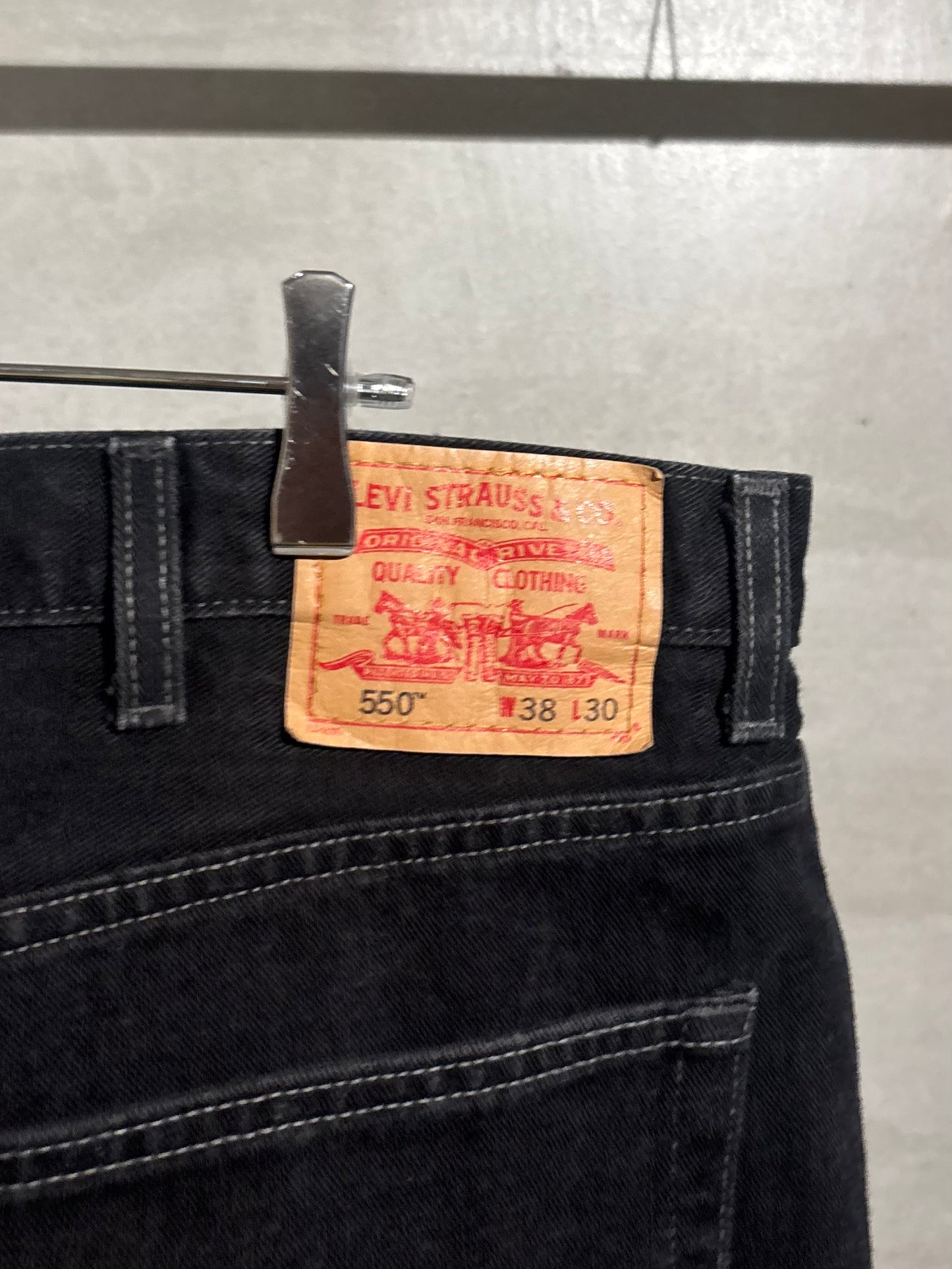 00's Levi's 550 denim pants “Made in CANADA”