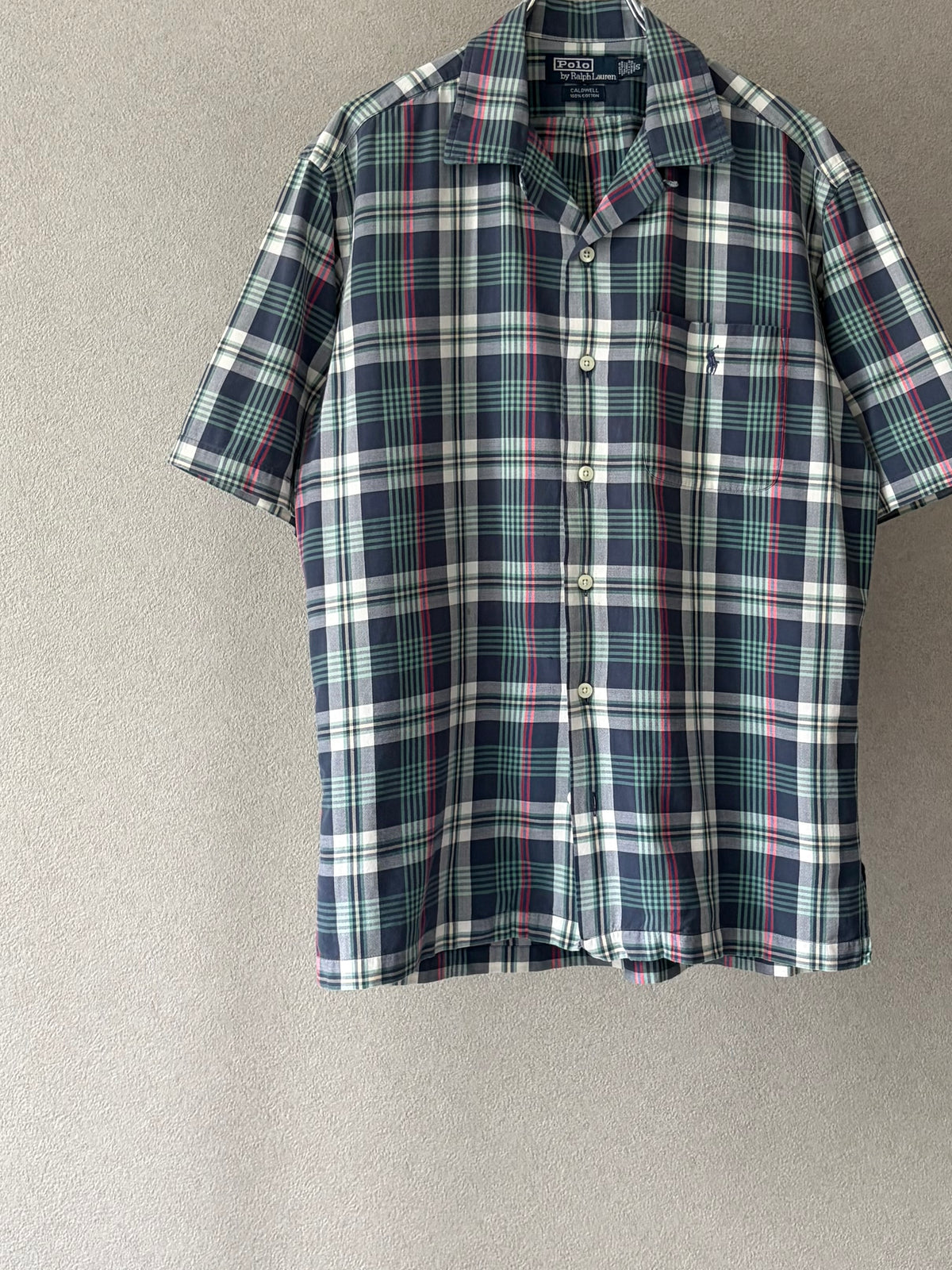 90's Polo Ralph Lauren open collar shirt “CALDWELL”