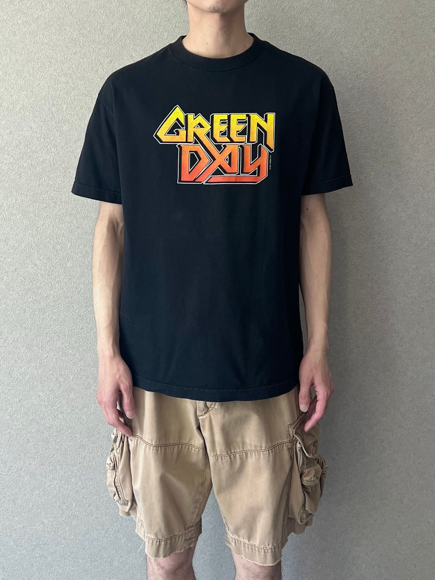 00's GREEN DAY music t-shirt