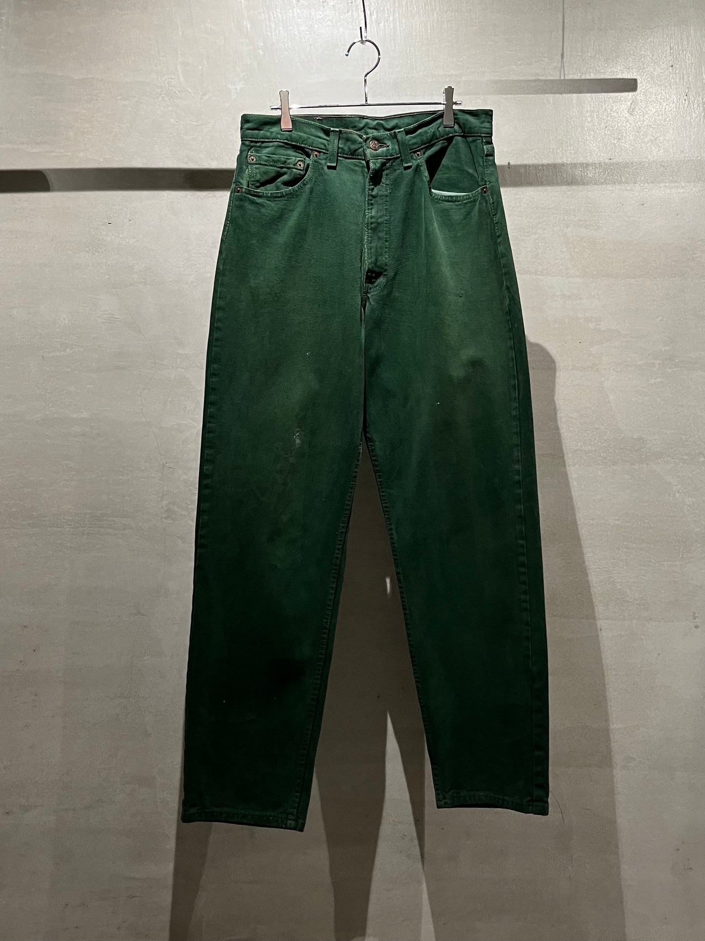 90's Levi's 554 denim pants "Made in USA"