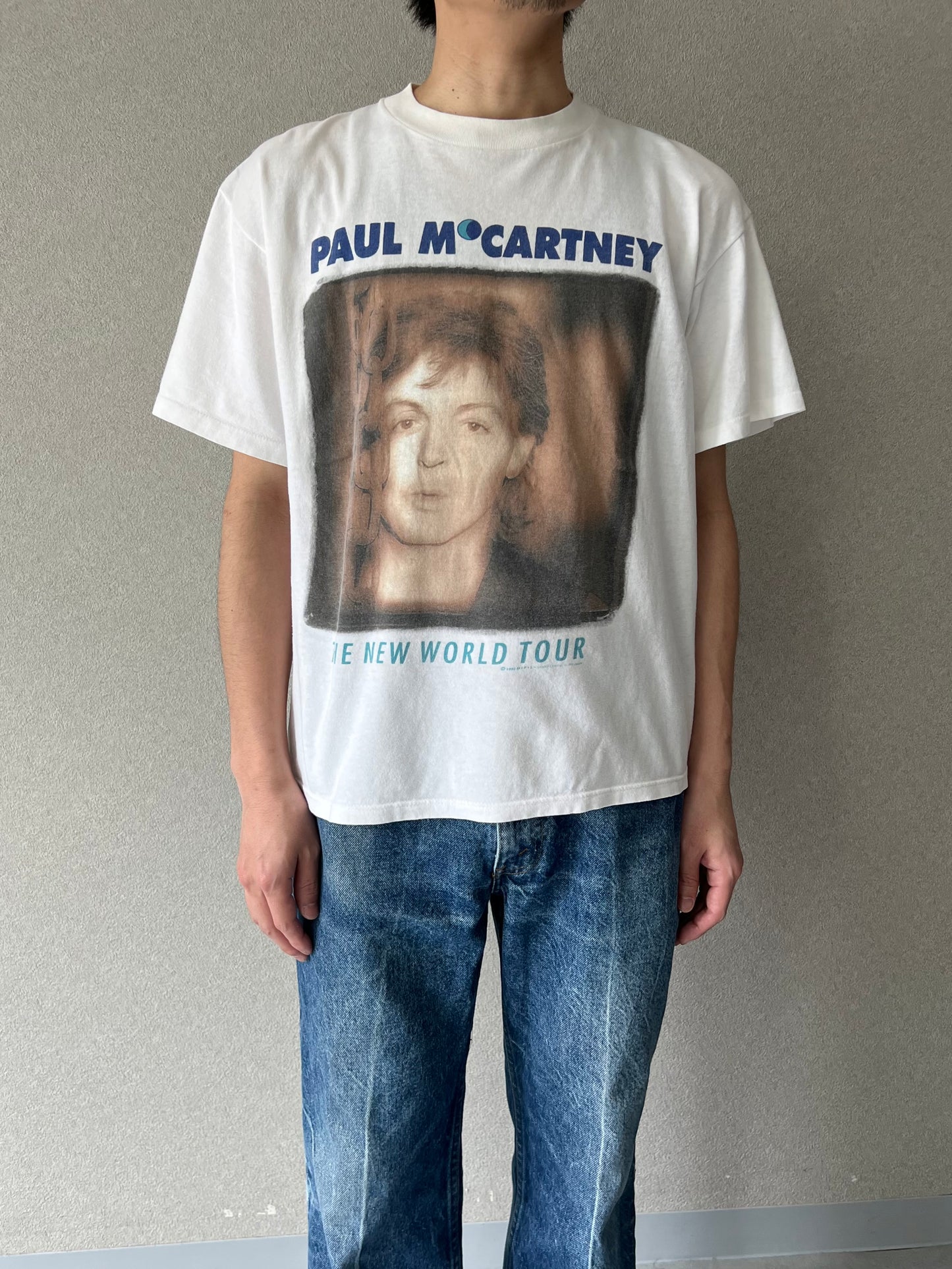 90's Paul McCartney music t-shirt "Made in USA"