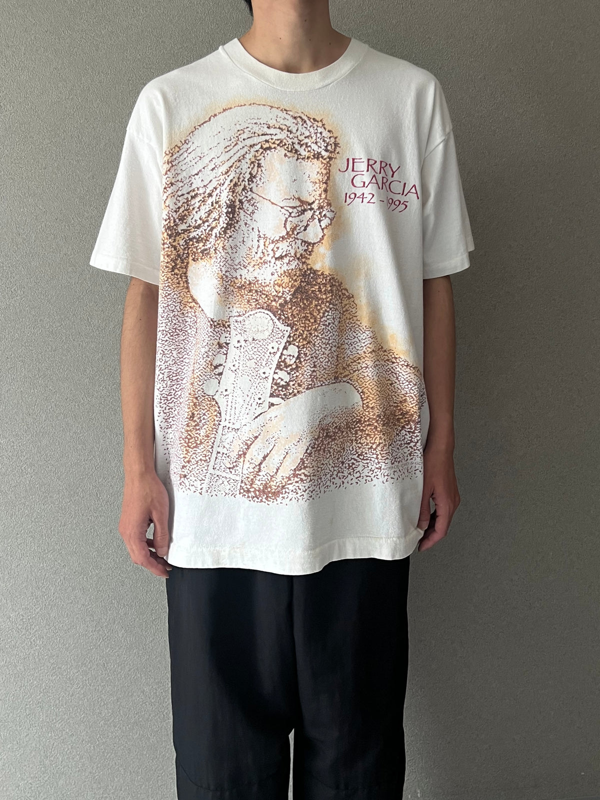 90's JERRY GARCIA x LIQUID BLUE t-shirt “Made in USA”
