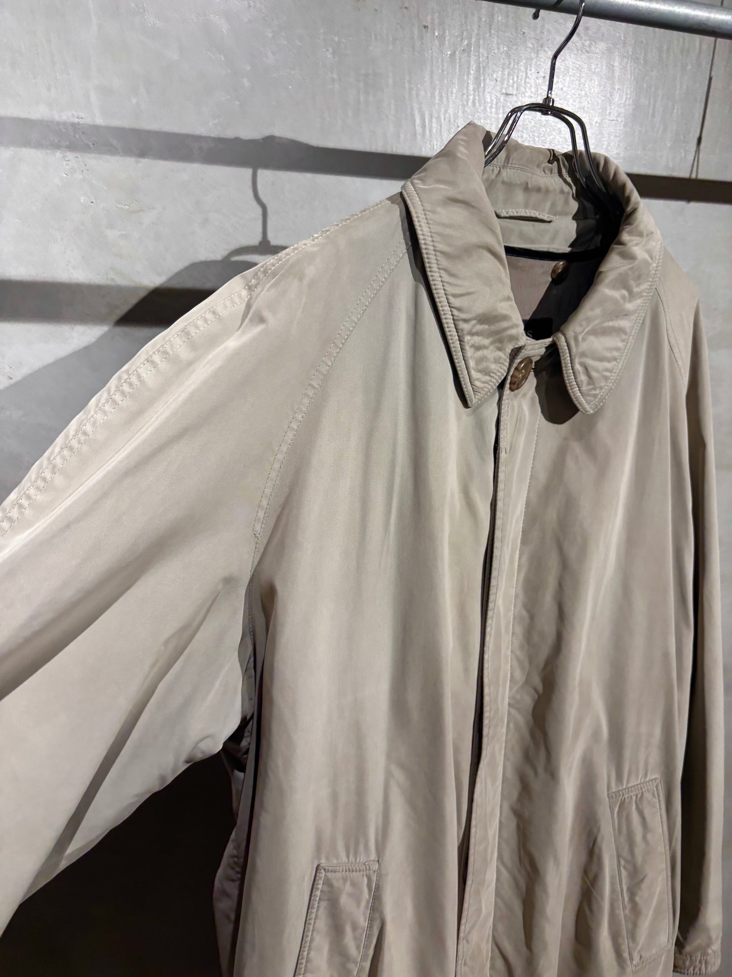 90's HUGO BOSS balmacaan coat