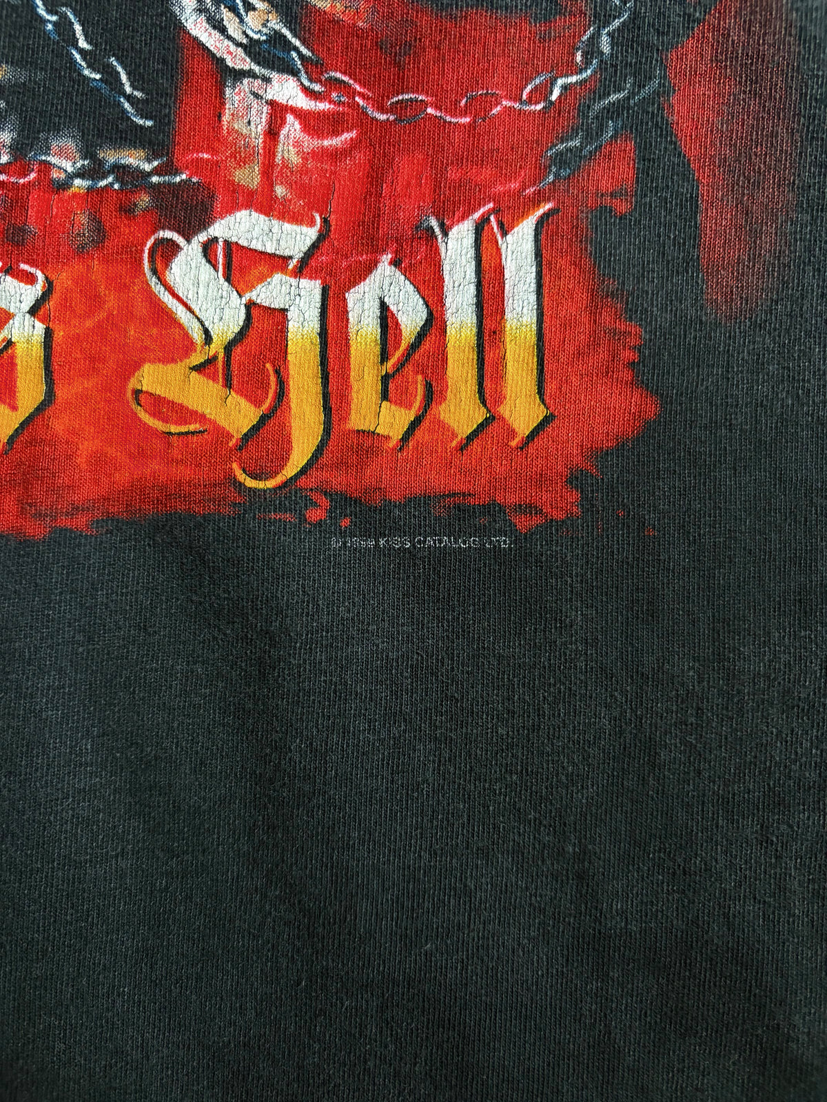 90's KISS music t-shirt "Made in USA"