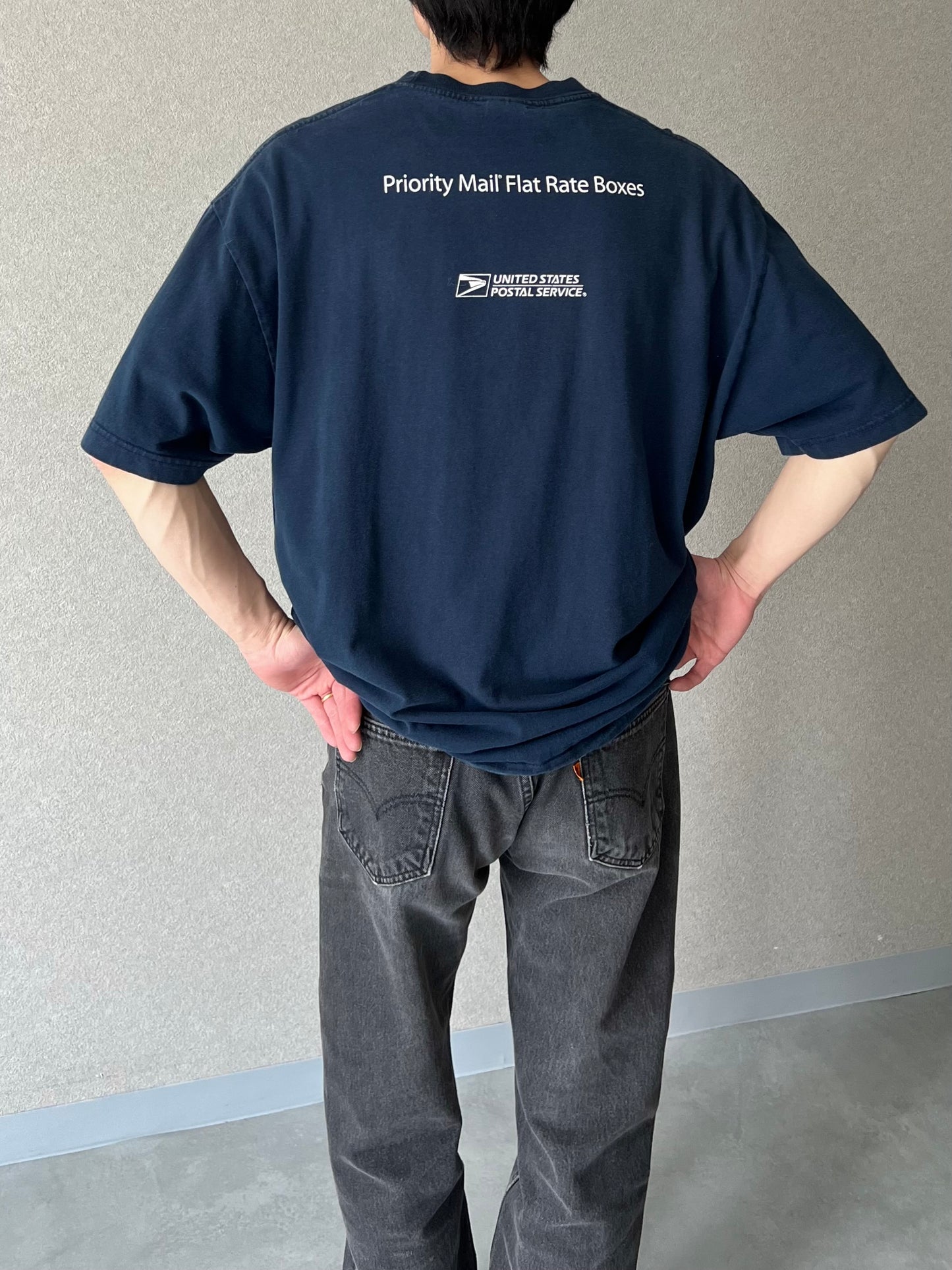 90's USPS printed t-shirt "Made in USA"