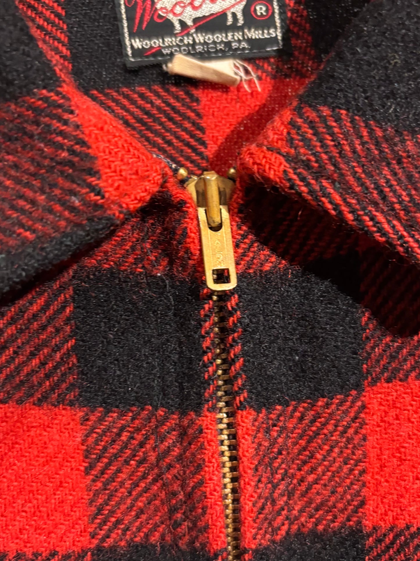 60's WOOLRICH wool shirt