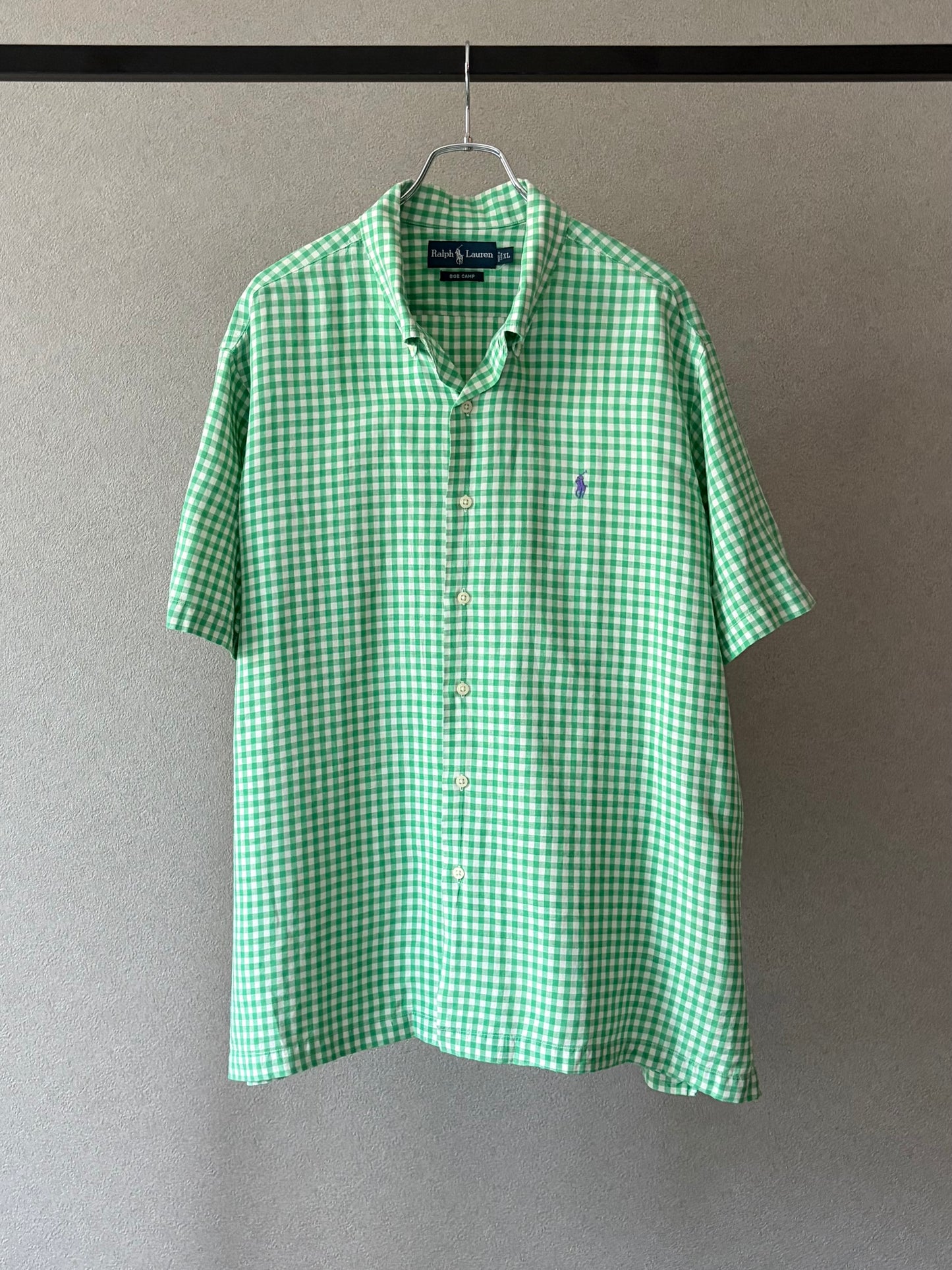90's Polo Ralph Lauren open collar shirt “BOB CAMP”