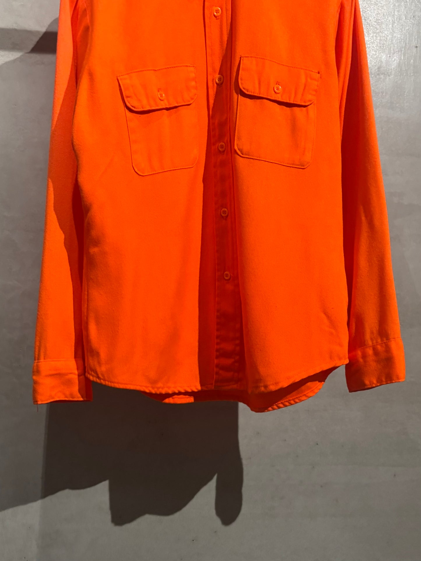80's FIVE BROTHER acrylic work shirt “Made in USA”