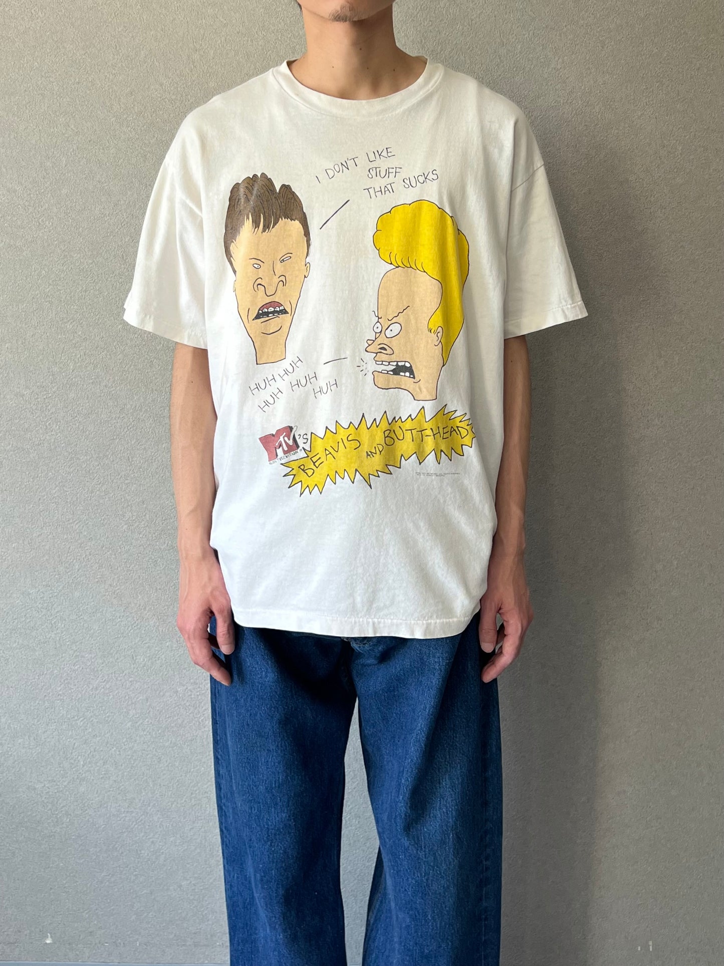 90's Beavis and Butt-Head printed t-shirt “Made in USA”