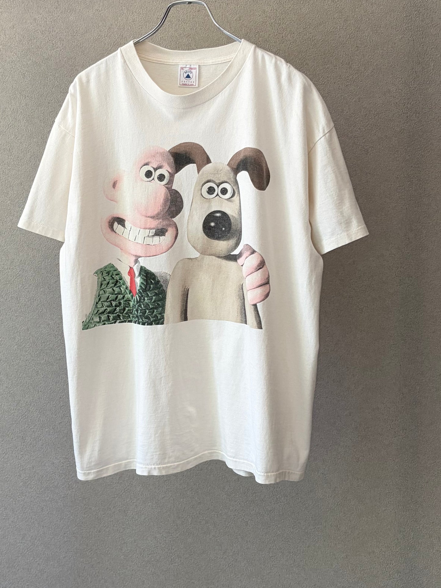 90's  Wallace & Gromit printed t-shirt “Made in USA”