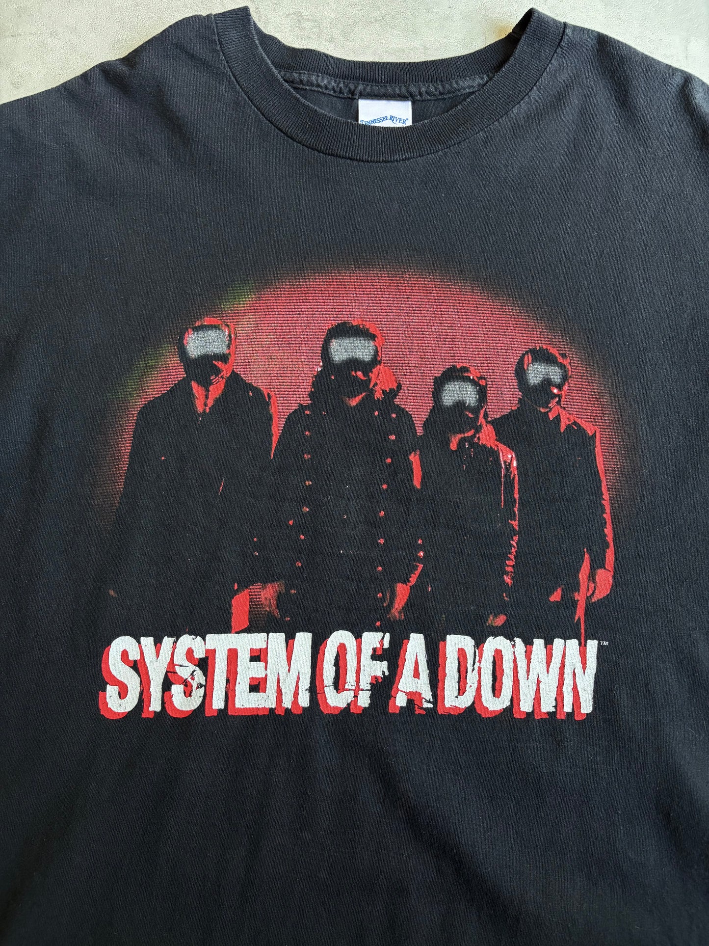 00's SYSTEM OF A DOWN music t-shirt