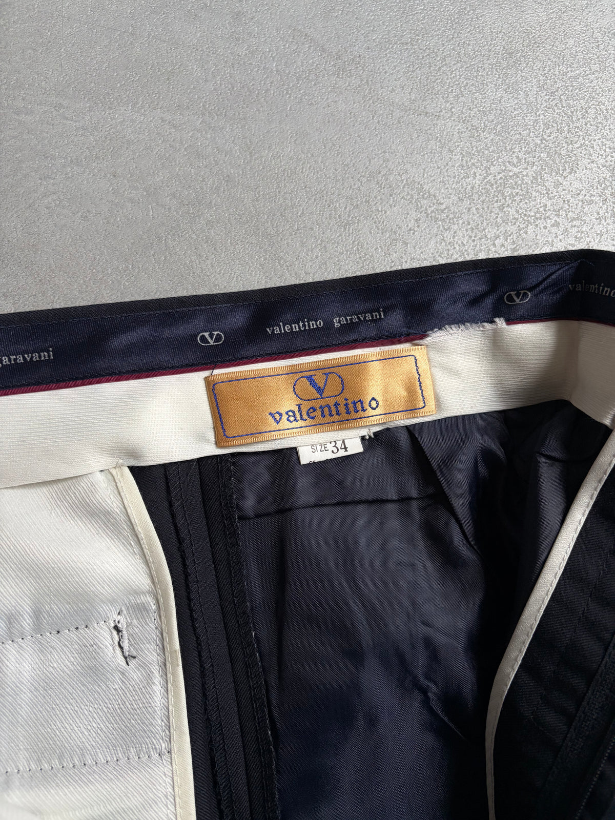 90's VALENTINO wool slacks “DEAD STOCK”