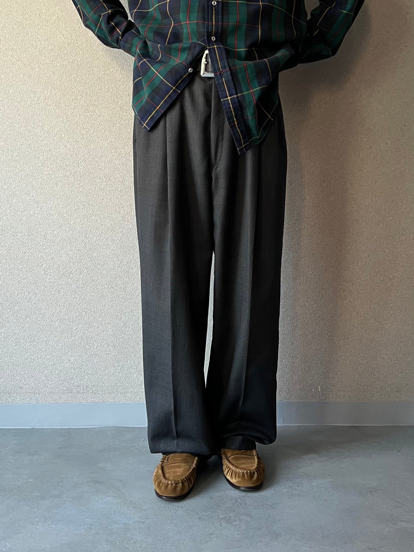 80's〜 Burberrys' wool slacks