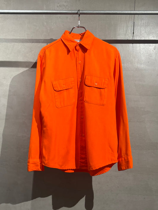 80's FIVE BROTHER acrylic work shirt “Made in USA”