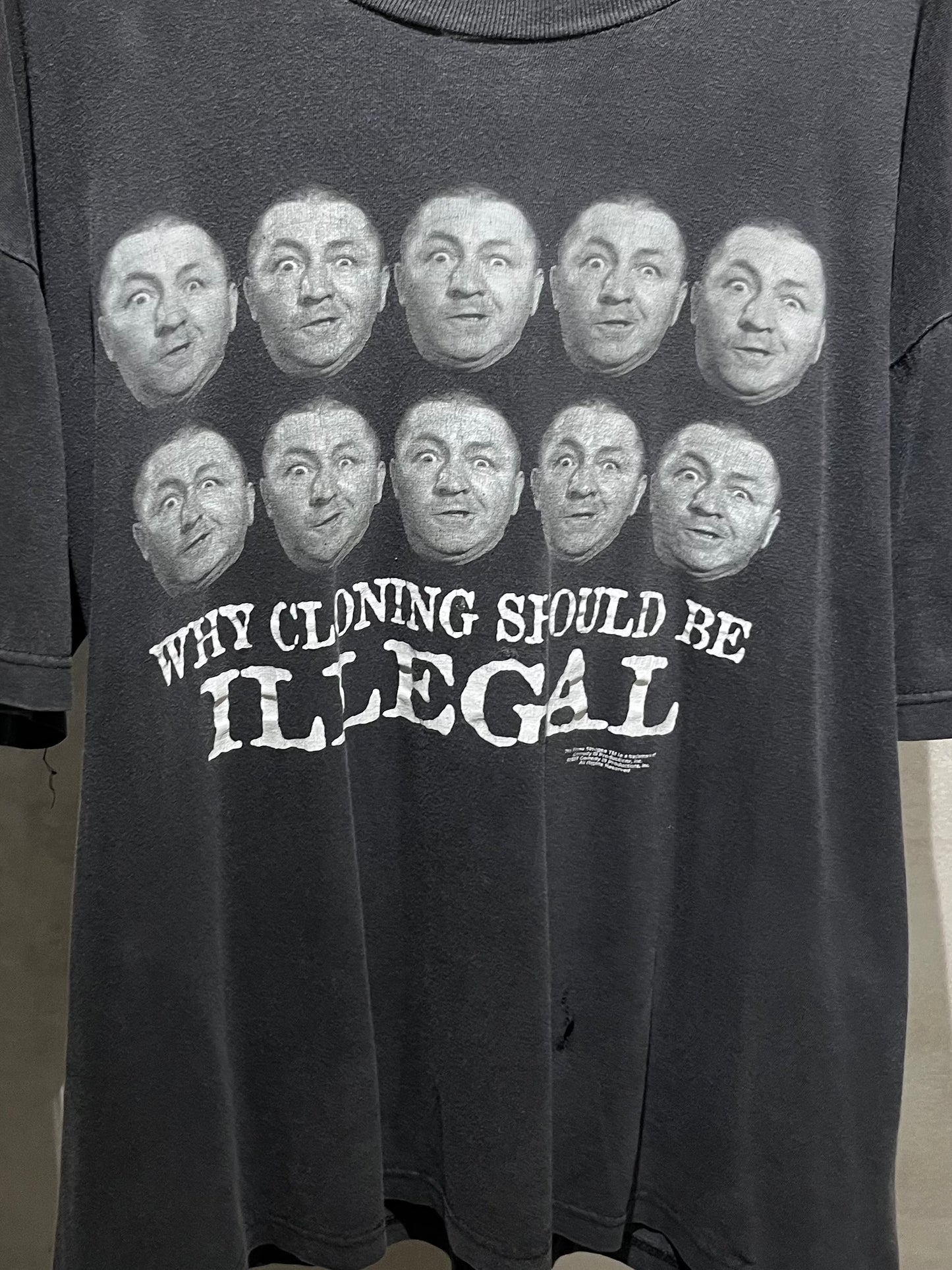 90's The Three Stooges printed t-shirt