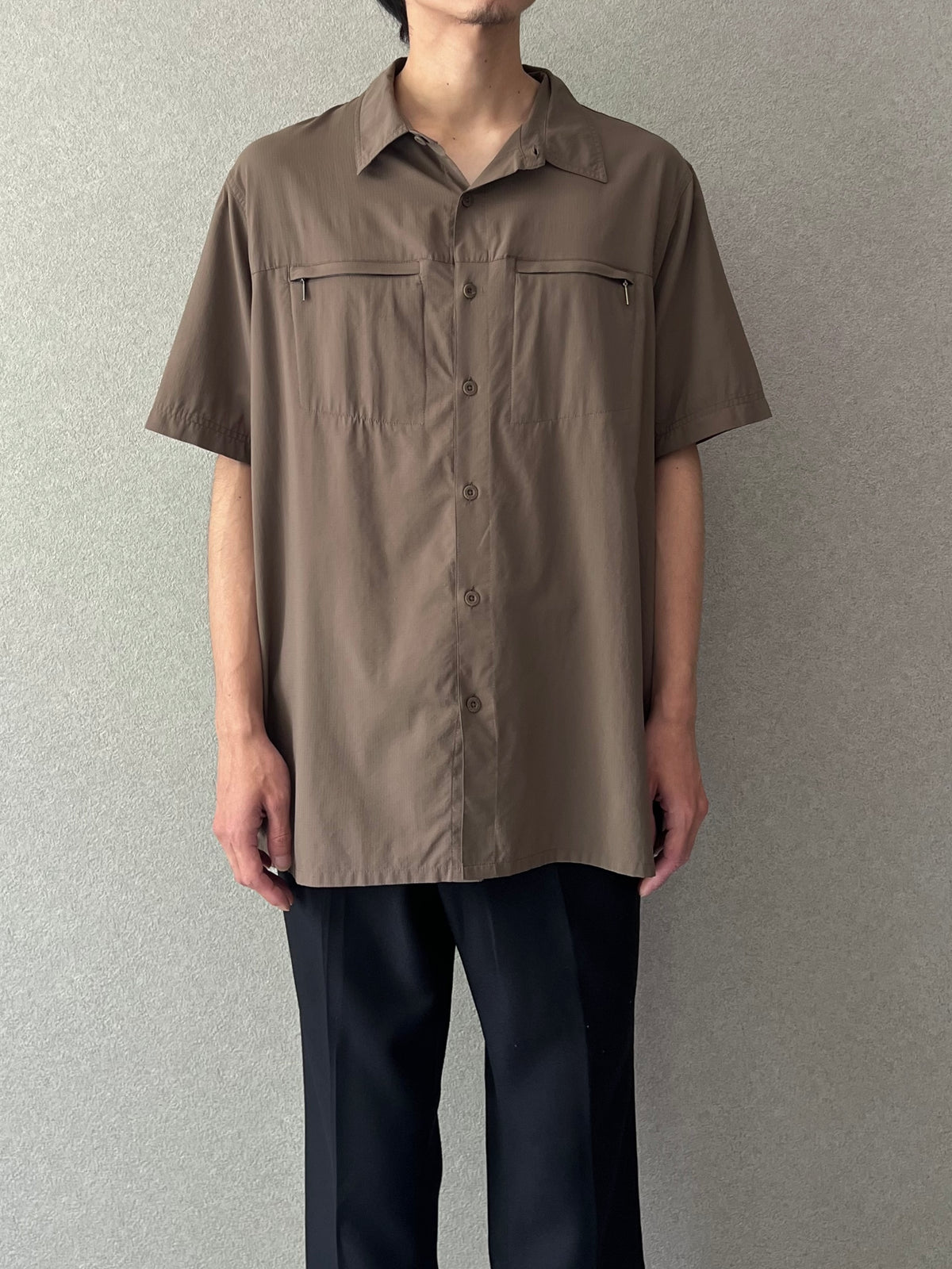 00's NIKE ACG nylon utility shirt
