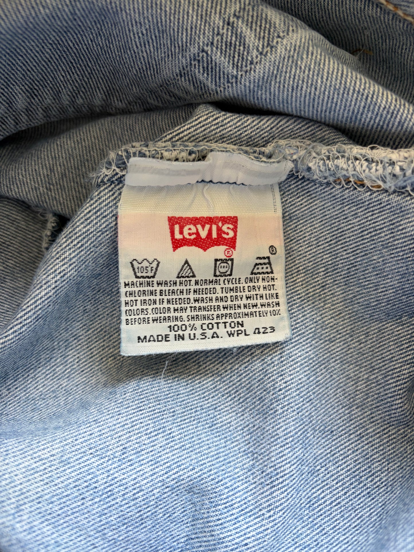 90's Levi's 501 denim pants “Made in USA”