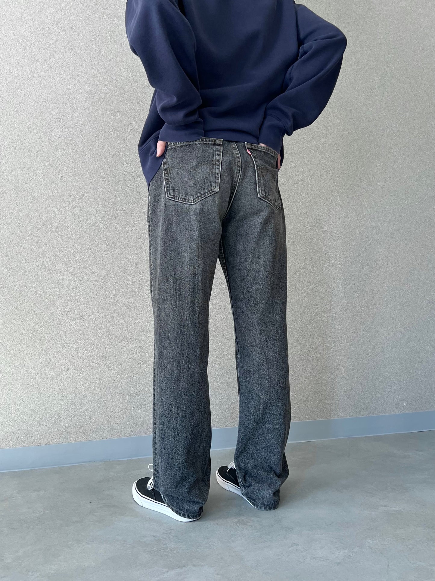 80's Levi's 505 yarn dyed denim pants “Made in USA”