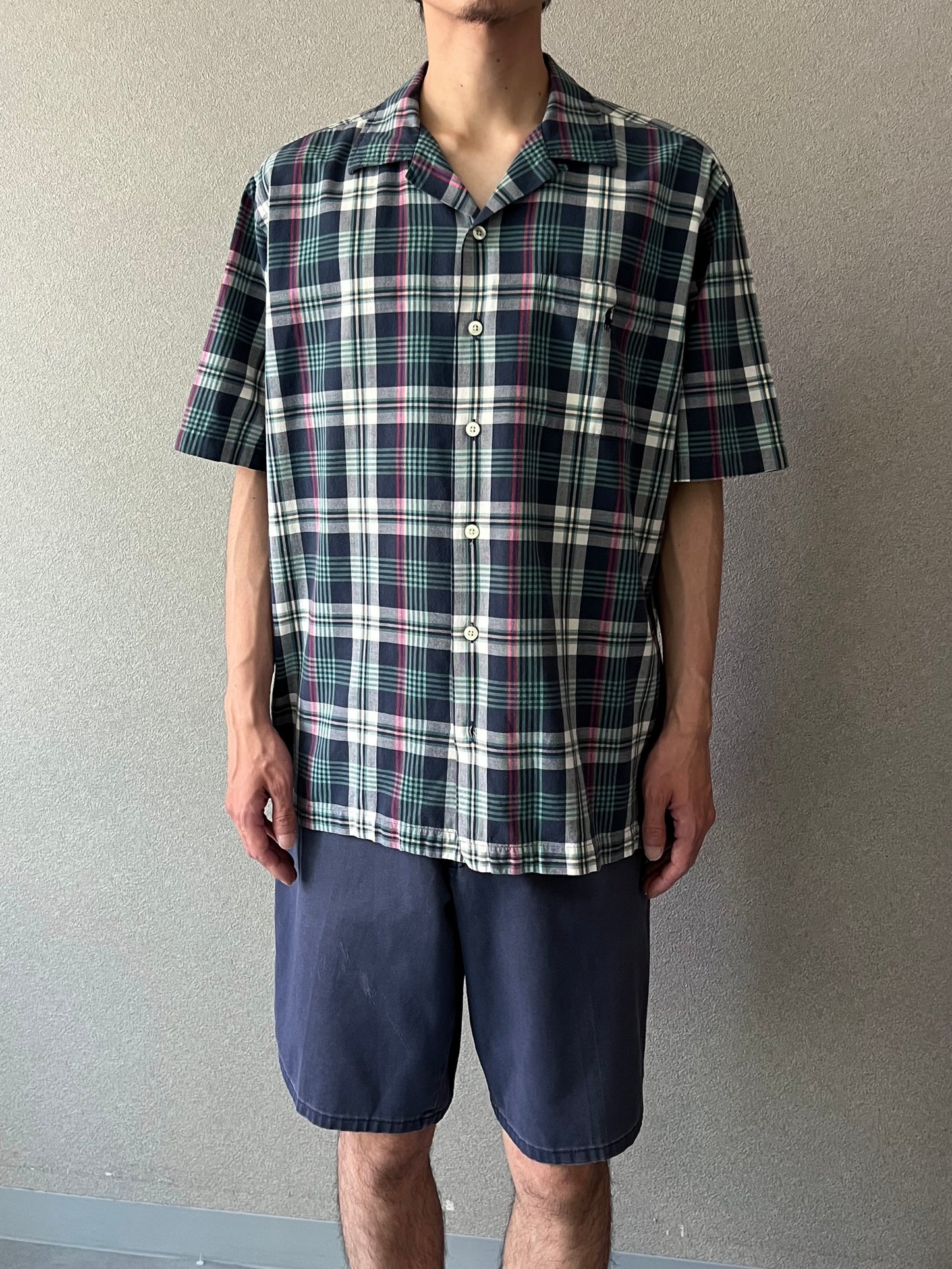 90's Polo Ralph Lauren open collar shirt