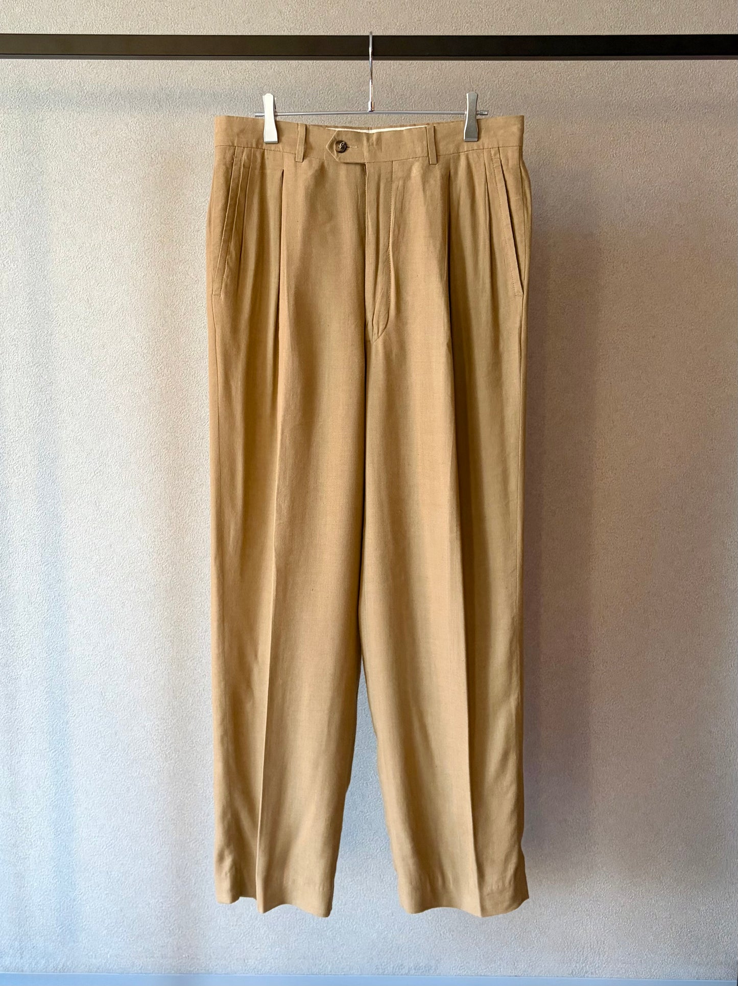90's Calvin Klein linen slacks