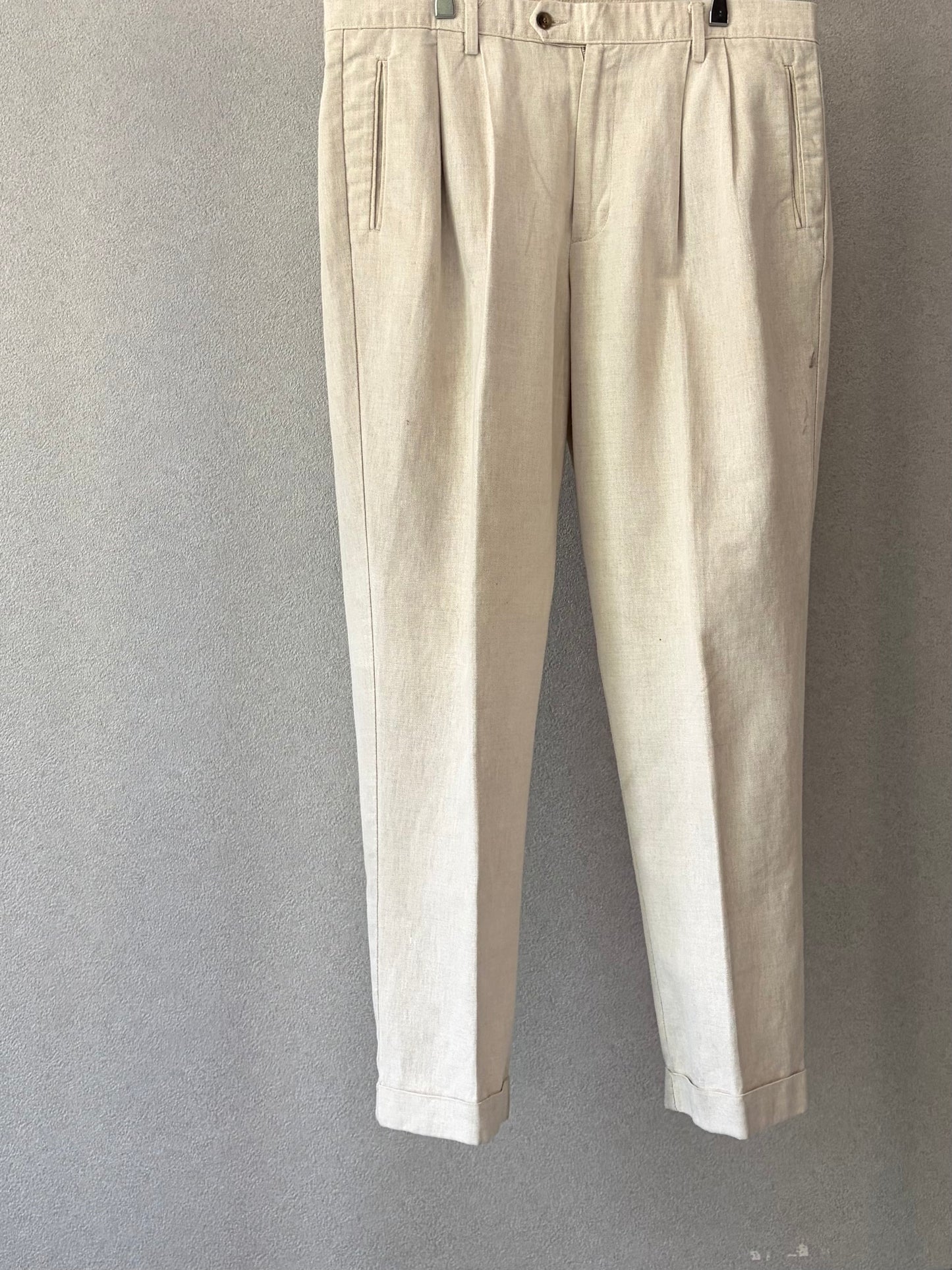 00's DOCKERS linen slacks