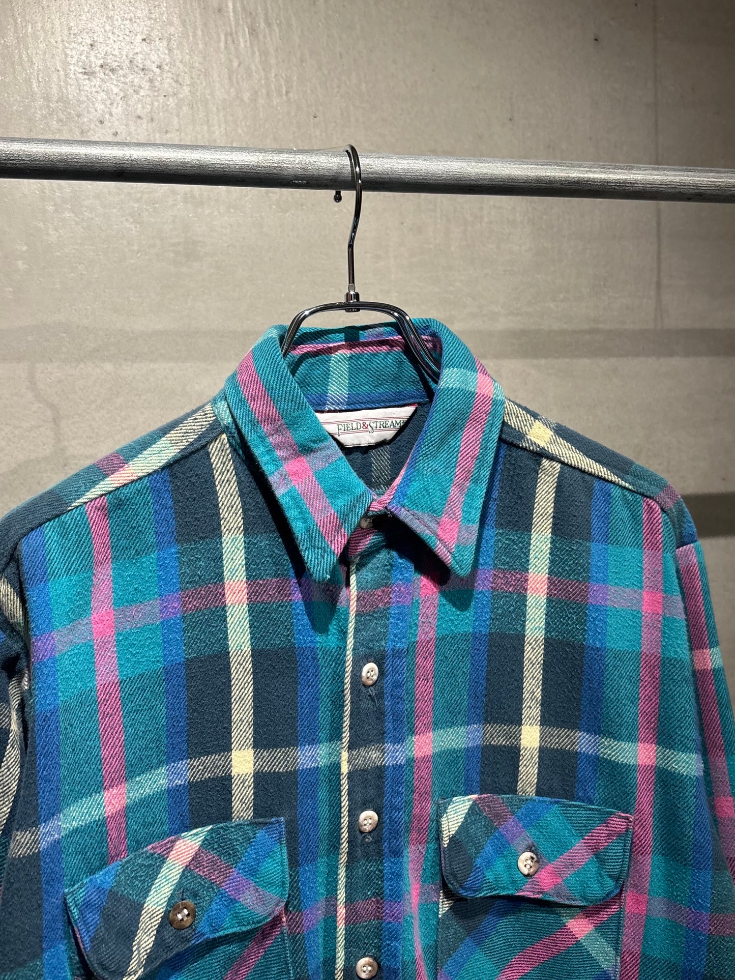 80's FIELD & STREAM flannel shirt