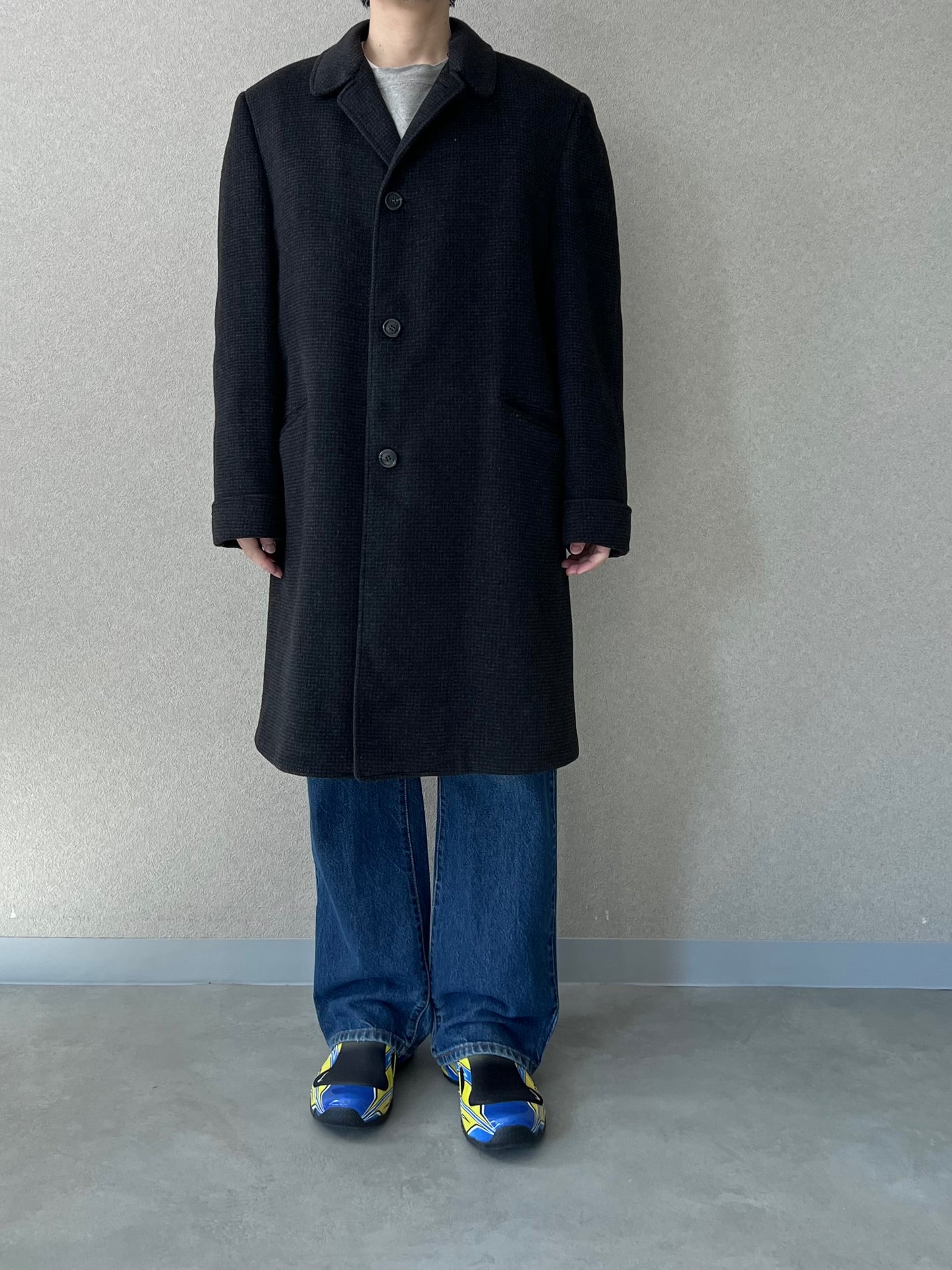 60's Botany 500 wool cheaster coat