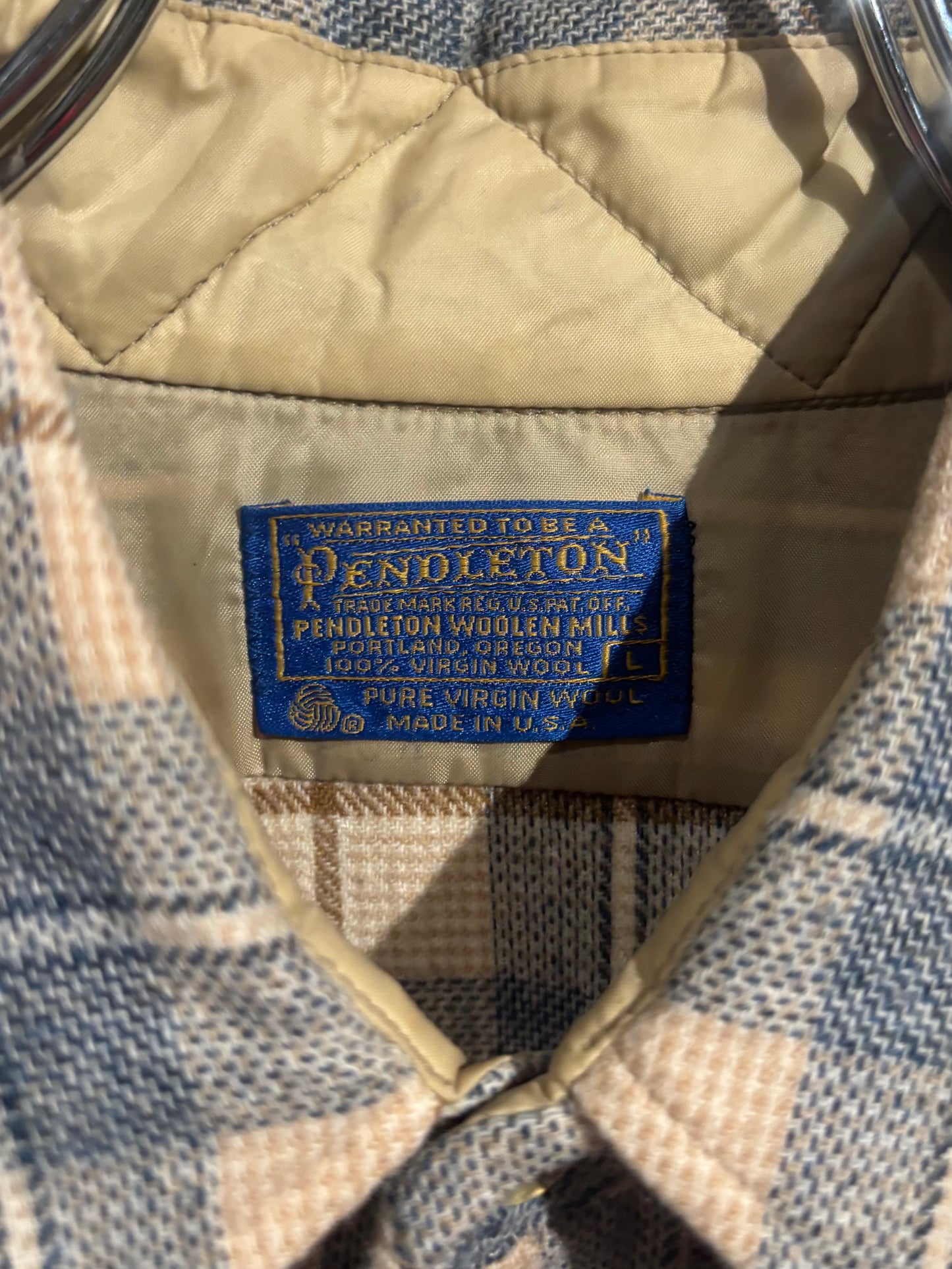 70's Pendleton wool shirt “Made in USA”