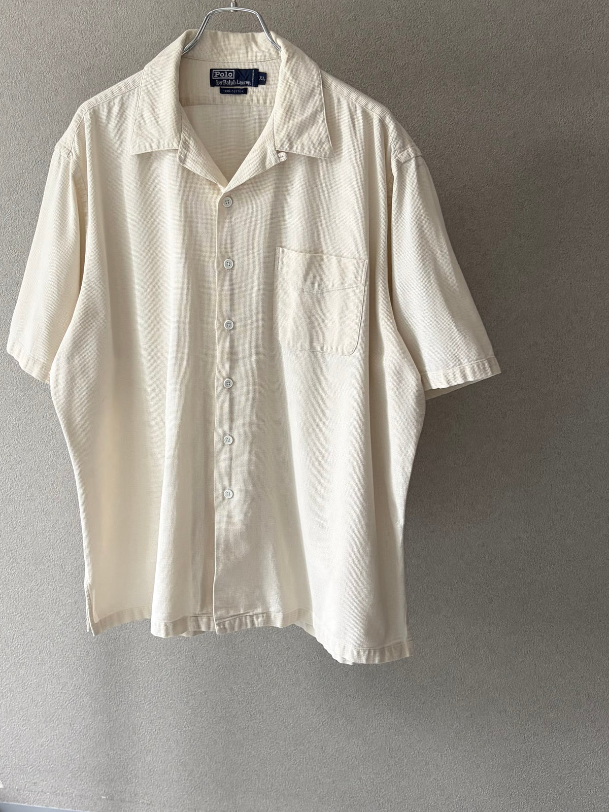 80's〜 Polo Ralph Lauren open collar shirt