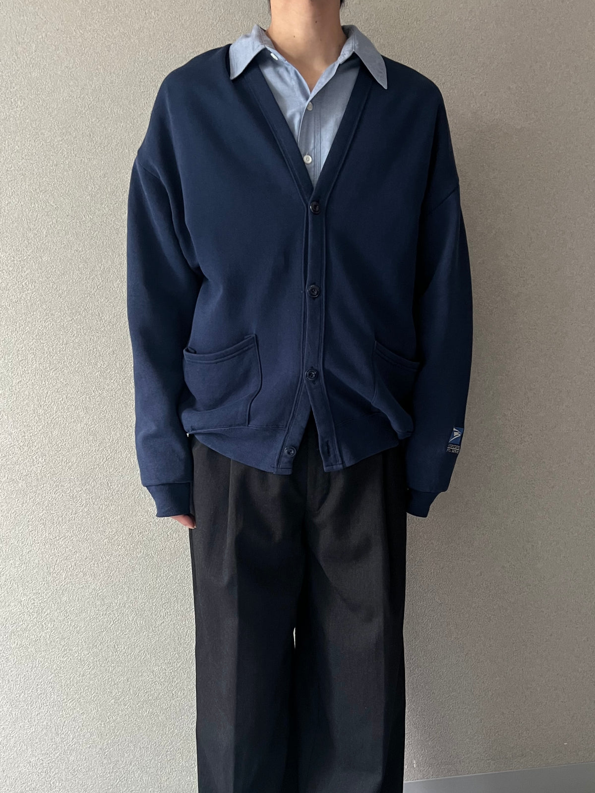90's JERZEES sweat cardigan