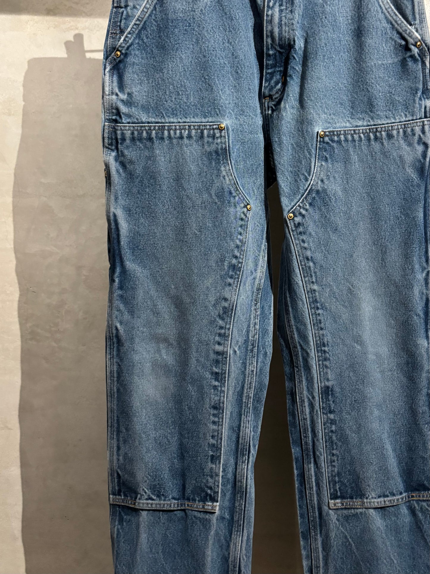 00's carhartt denim double knee  painter pants