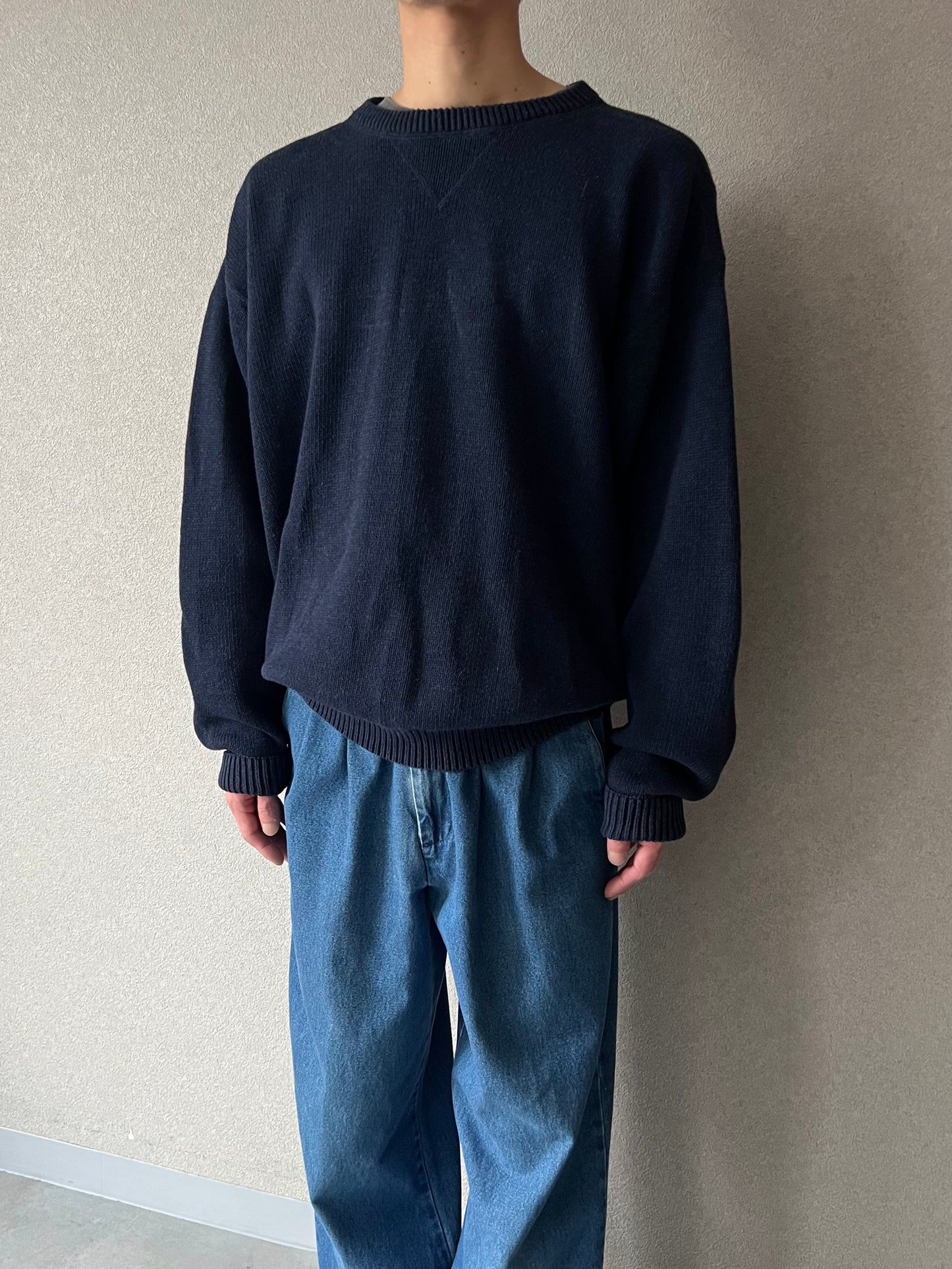 00's croft & barrow cotton knit sweater