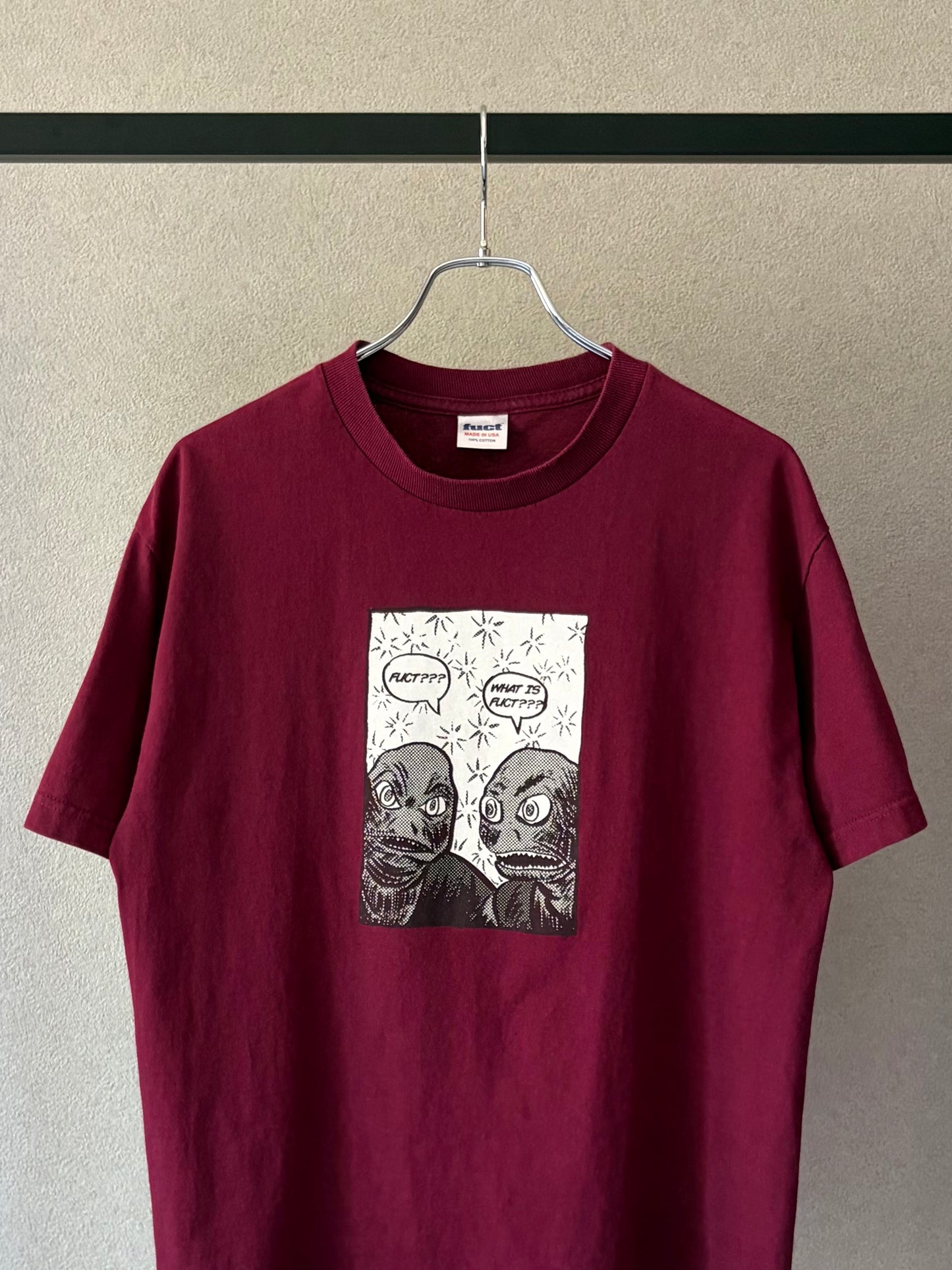 00's FUCT printed t-shirt “Made in USA”