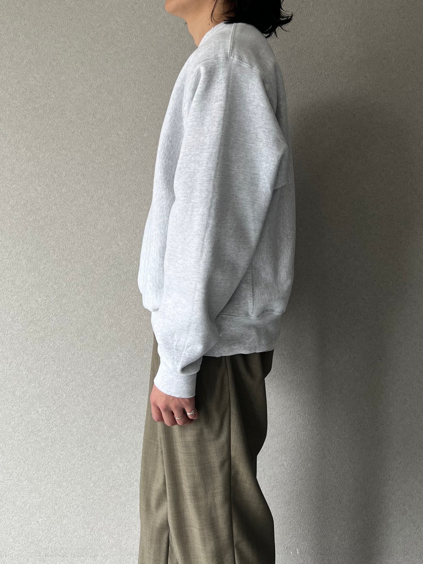 90's SANTEE REVERSE WEAVE type sweater