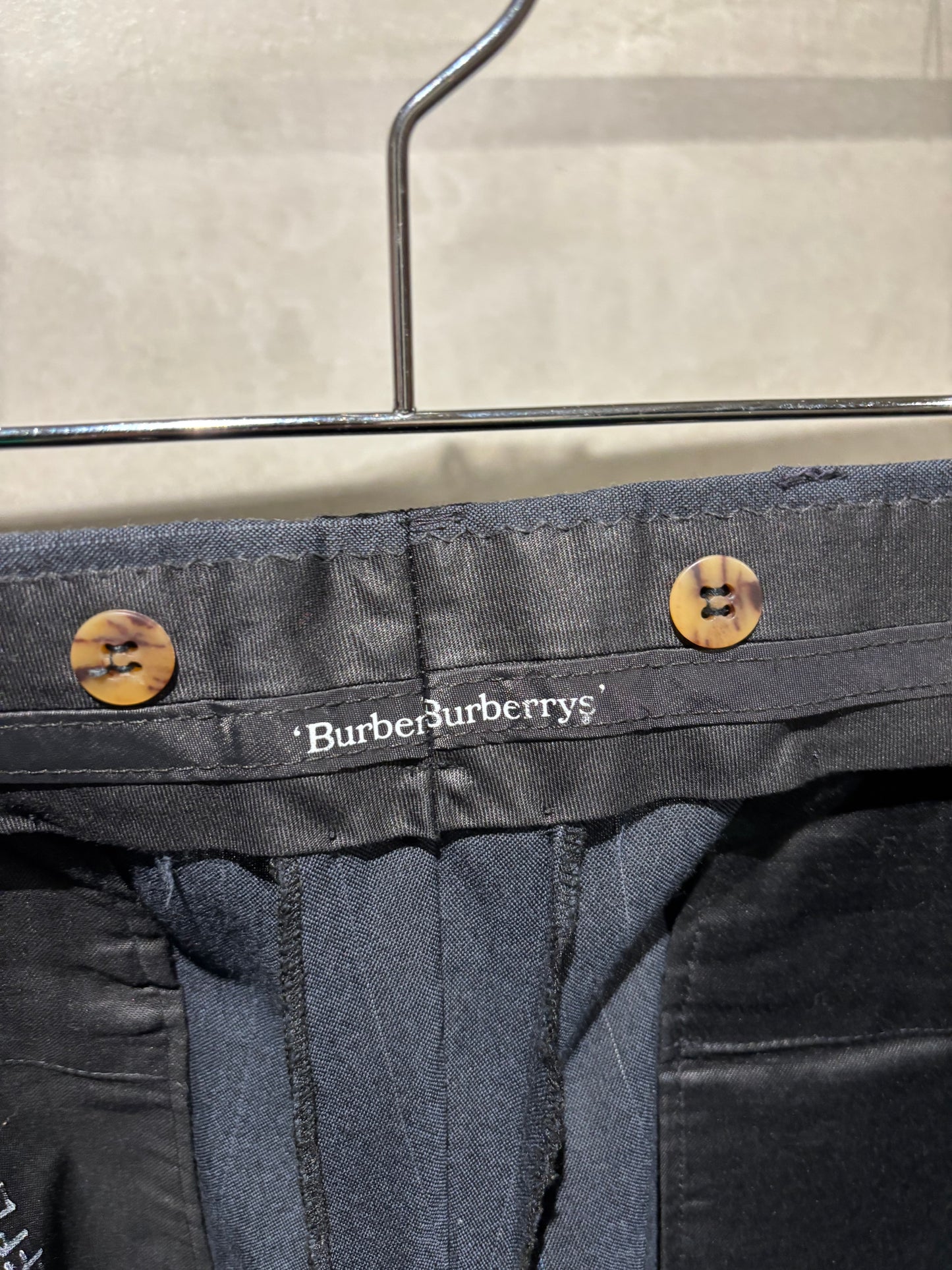 90's Burberrys' wool slacks