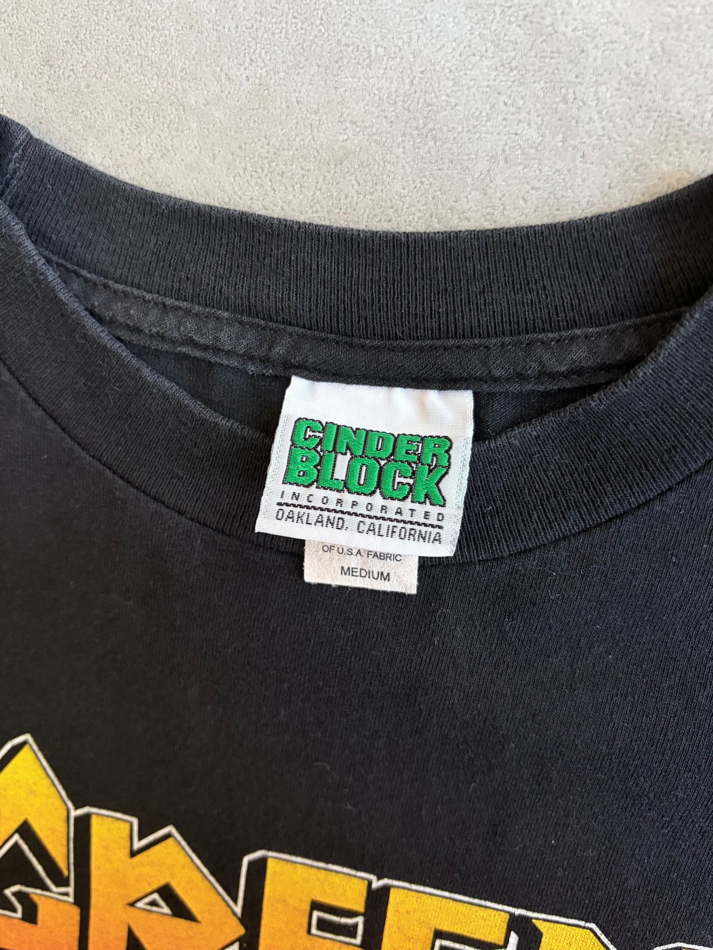 00's GREEN DAY music t-shirt