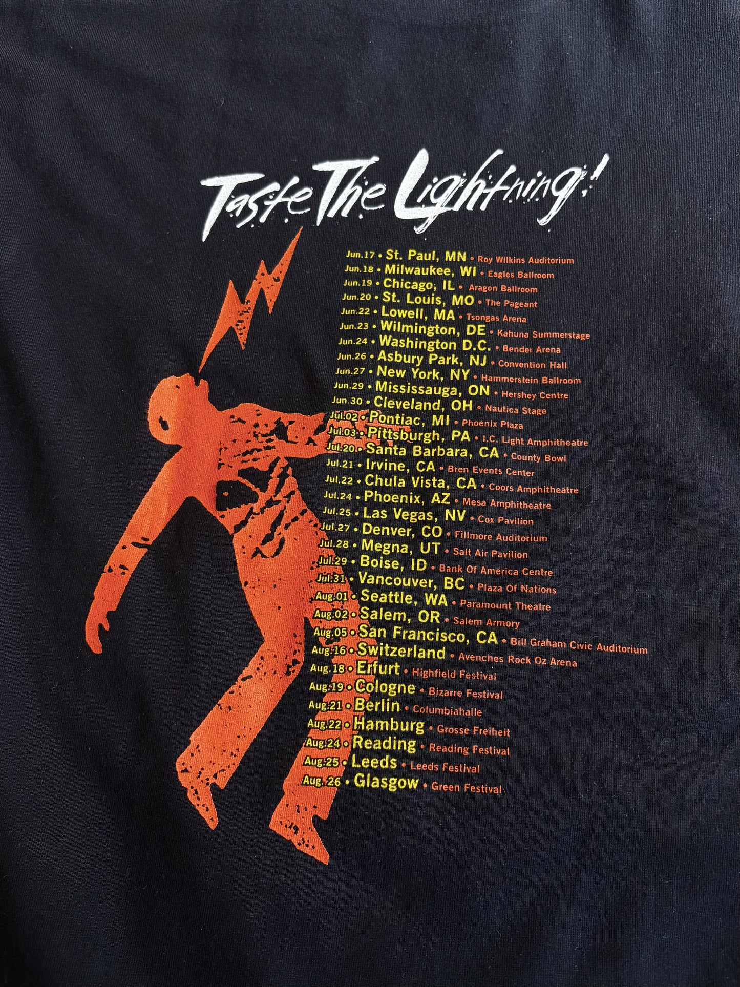 00's GREEN DAY music t-shirt