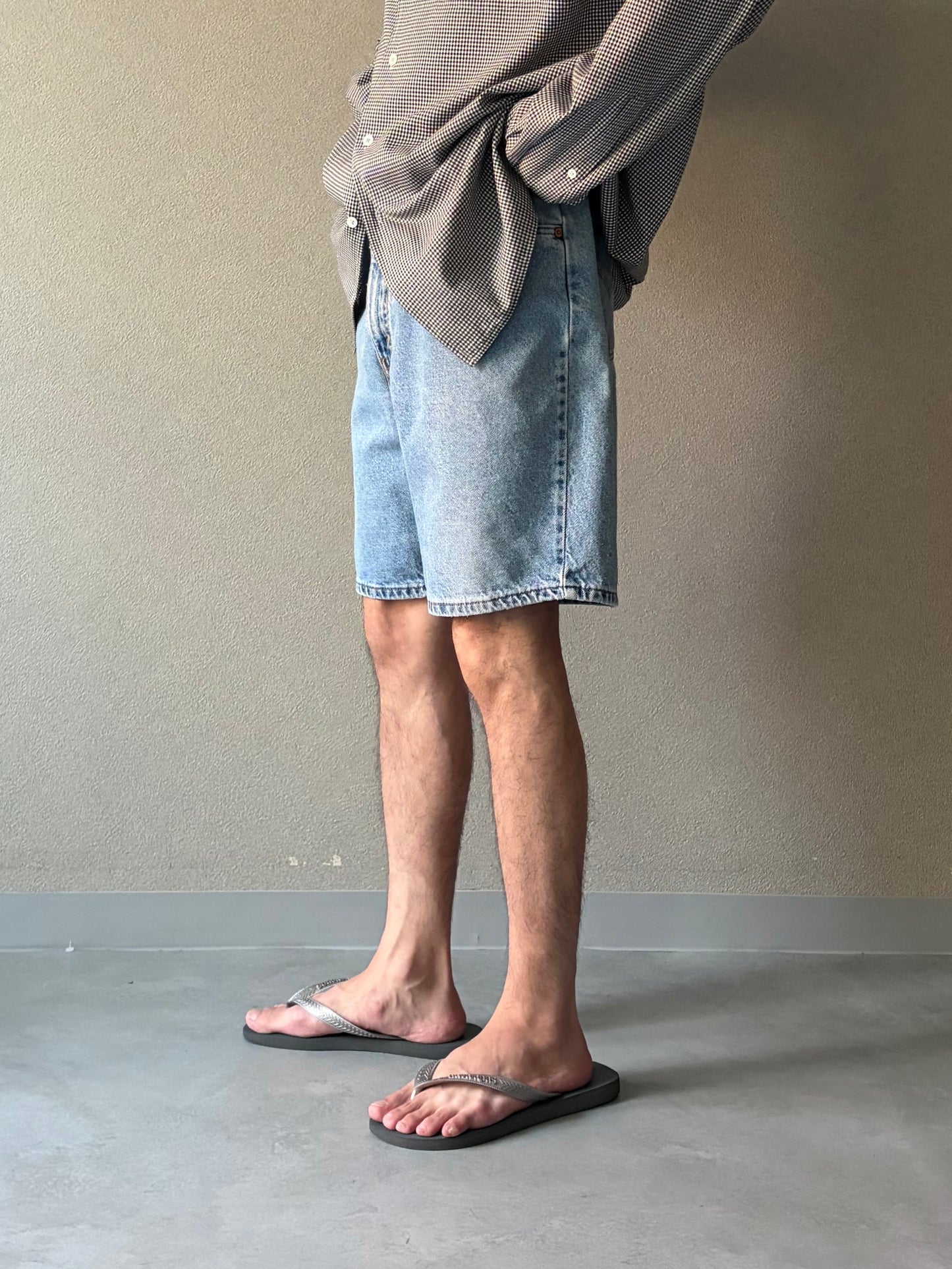 90's Levi's 550 denim shorts “Made in MEXICO”