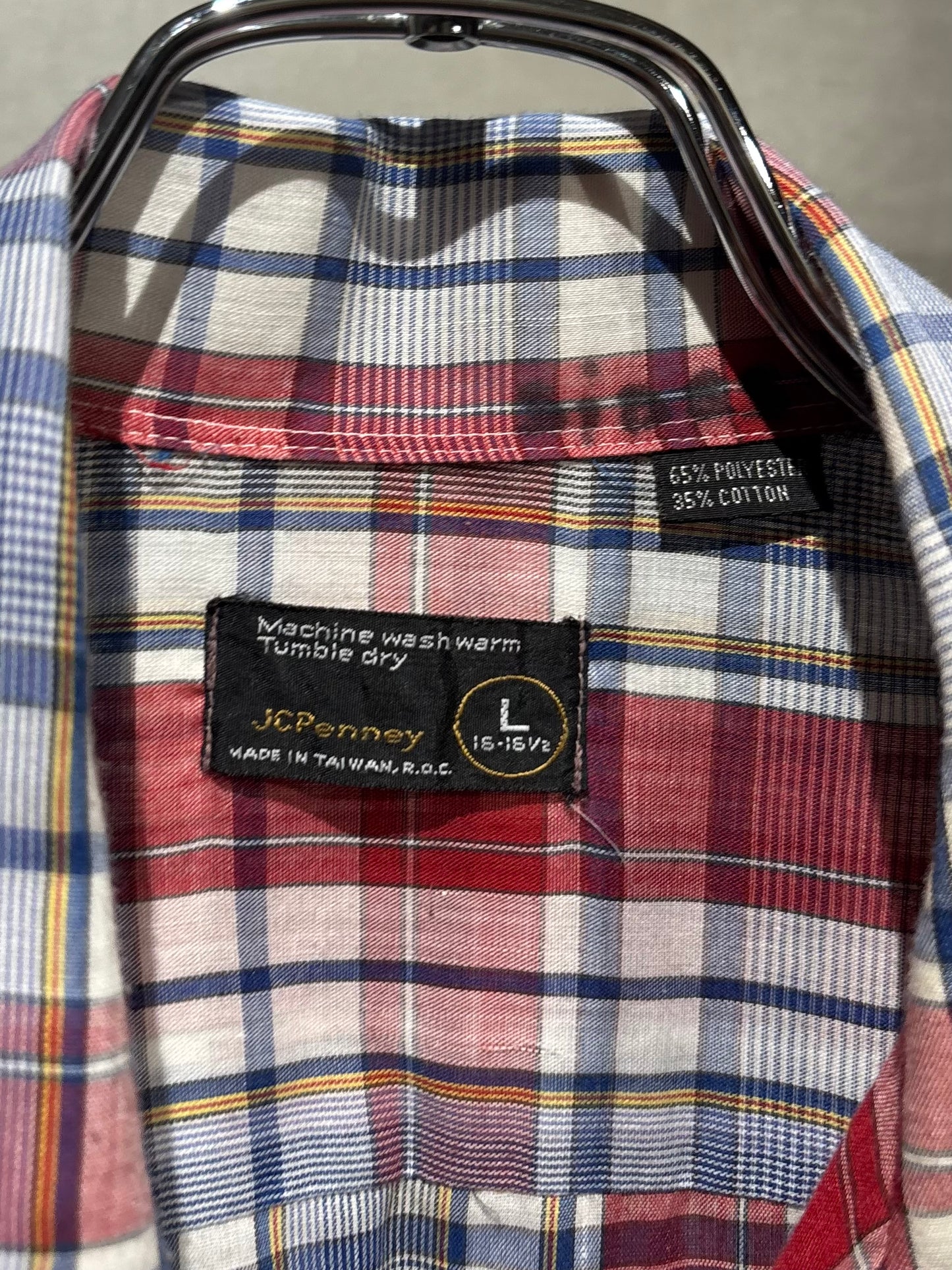 70's JC.Penny open collar shirt