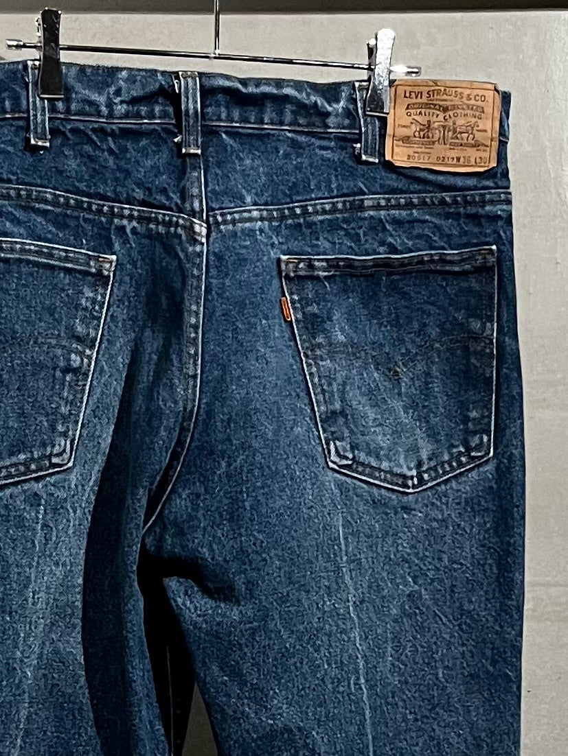 80's Levi's 517 denim pants "Made in USA"